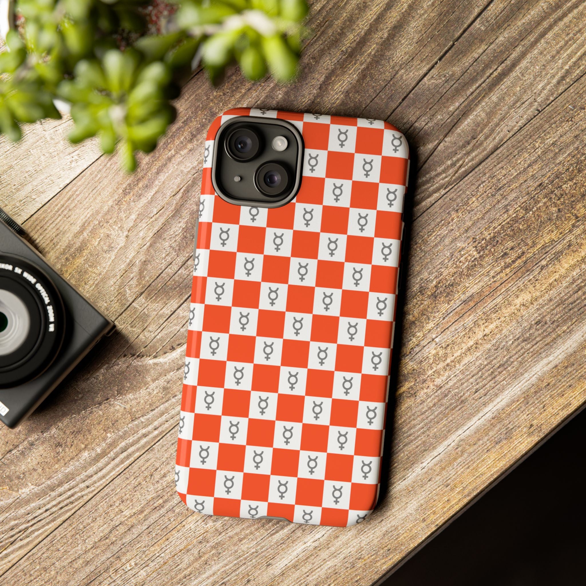 Mercury Phone Case - Checker