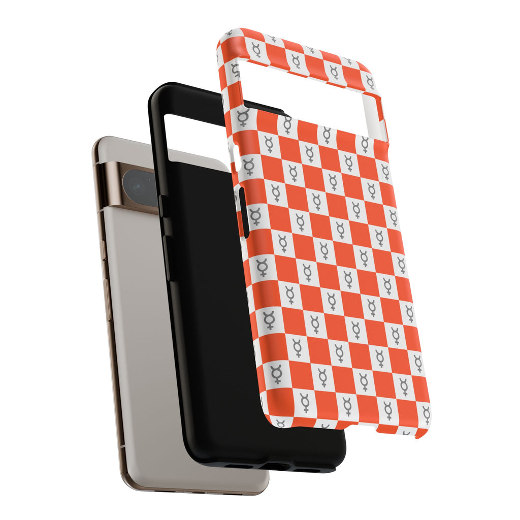 Mercury Phone Case - Checker