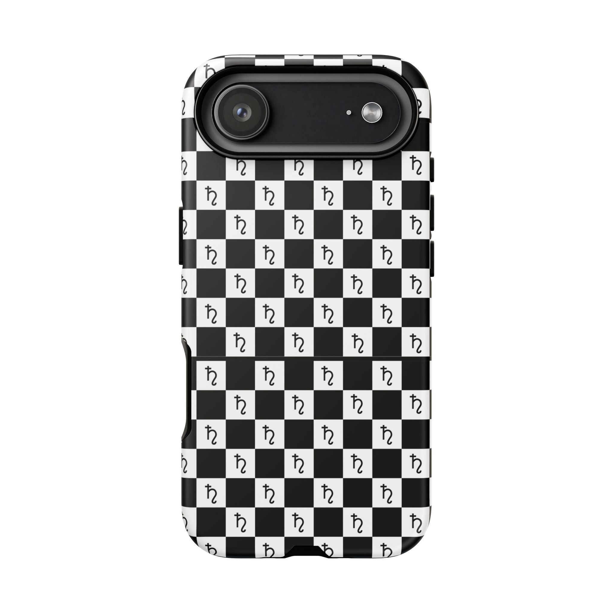 Saturn Phone Case - Checkerboard
