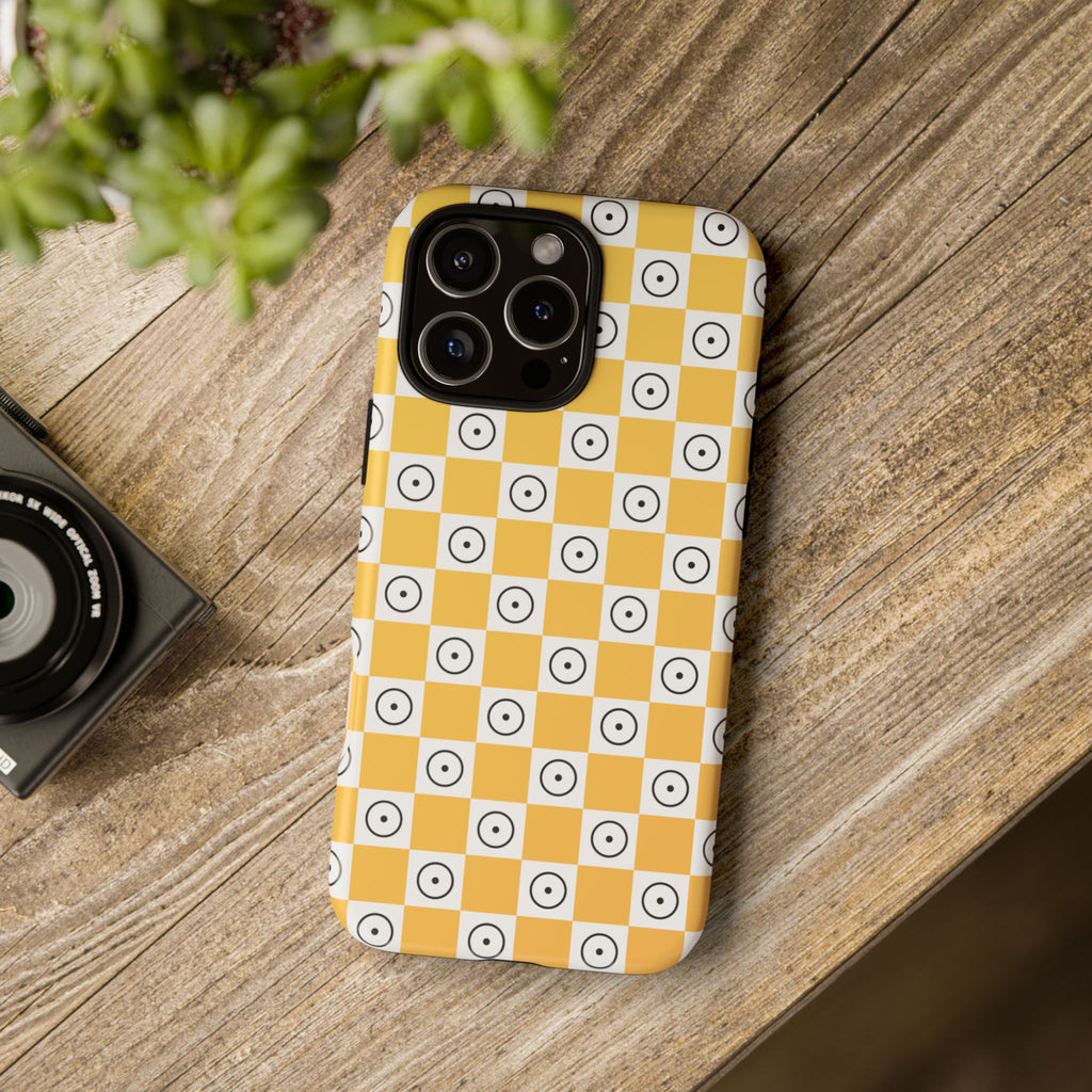 Sun Phone Case - Checker