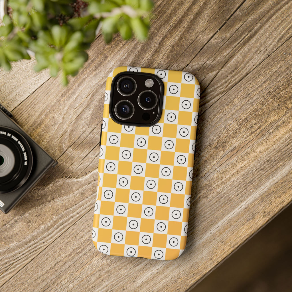 Sun Phone Case - Checker