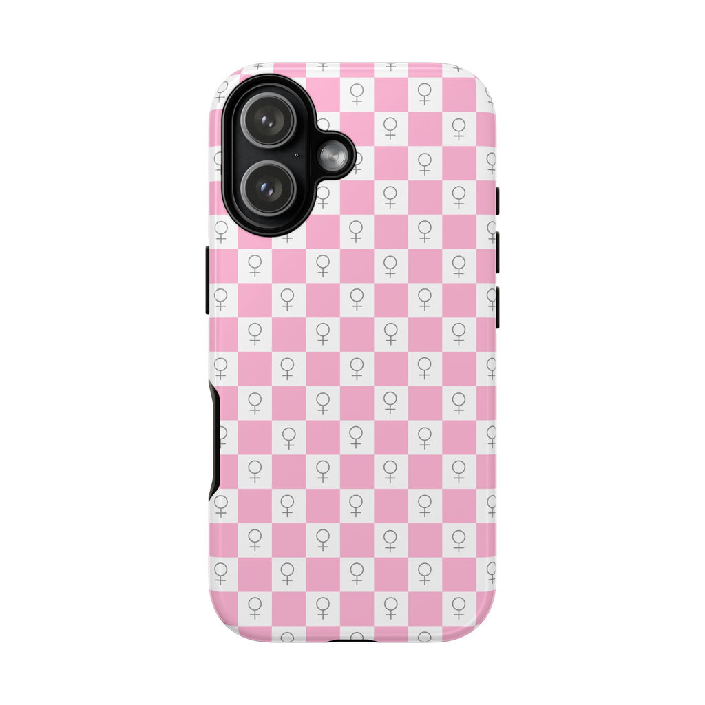 Venus Phone Case - Checker