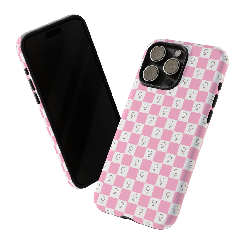 Venus Phone Case - Checker