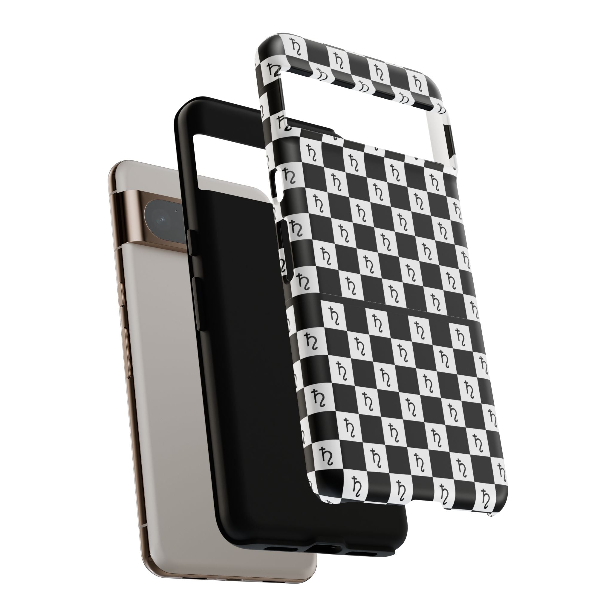 Saturn Phone Case - Checkerboard