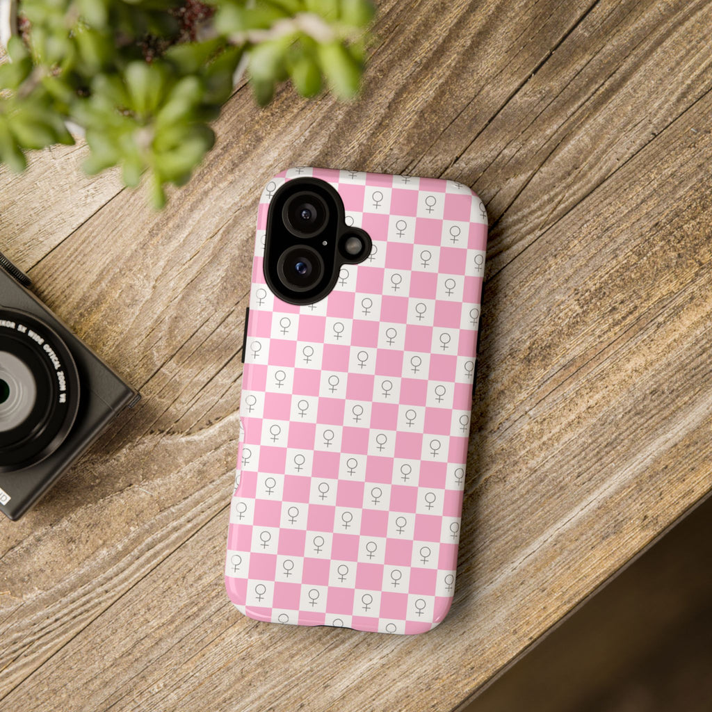Venus Phone Case - Checker