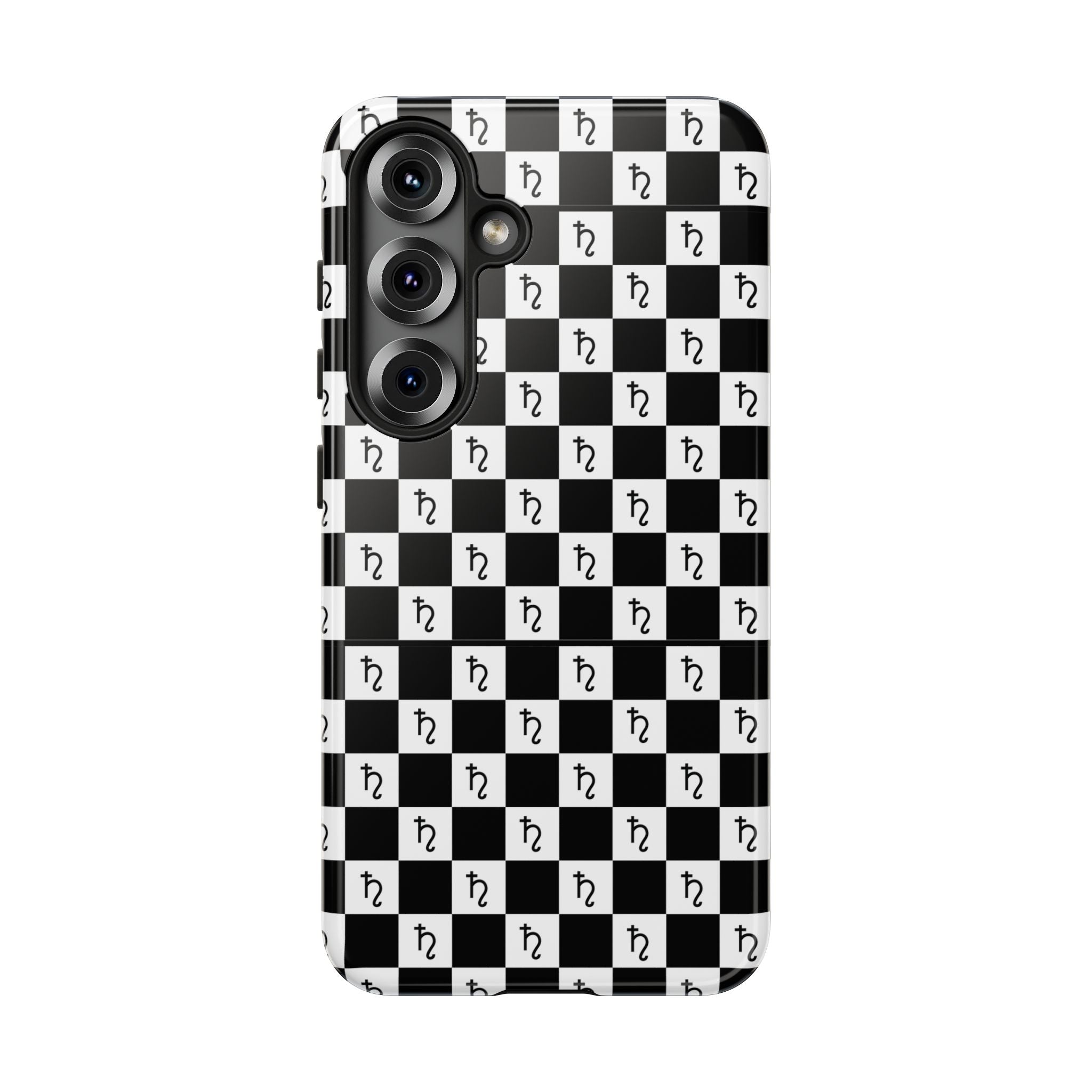 Saturn Phone Case - Checkerboard