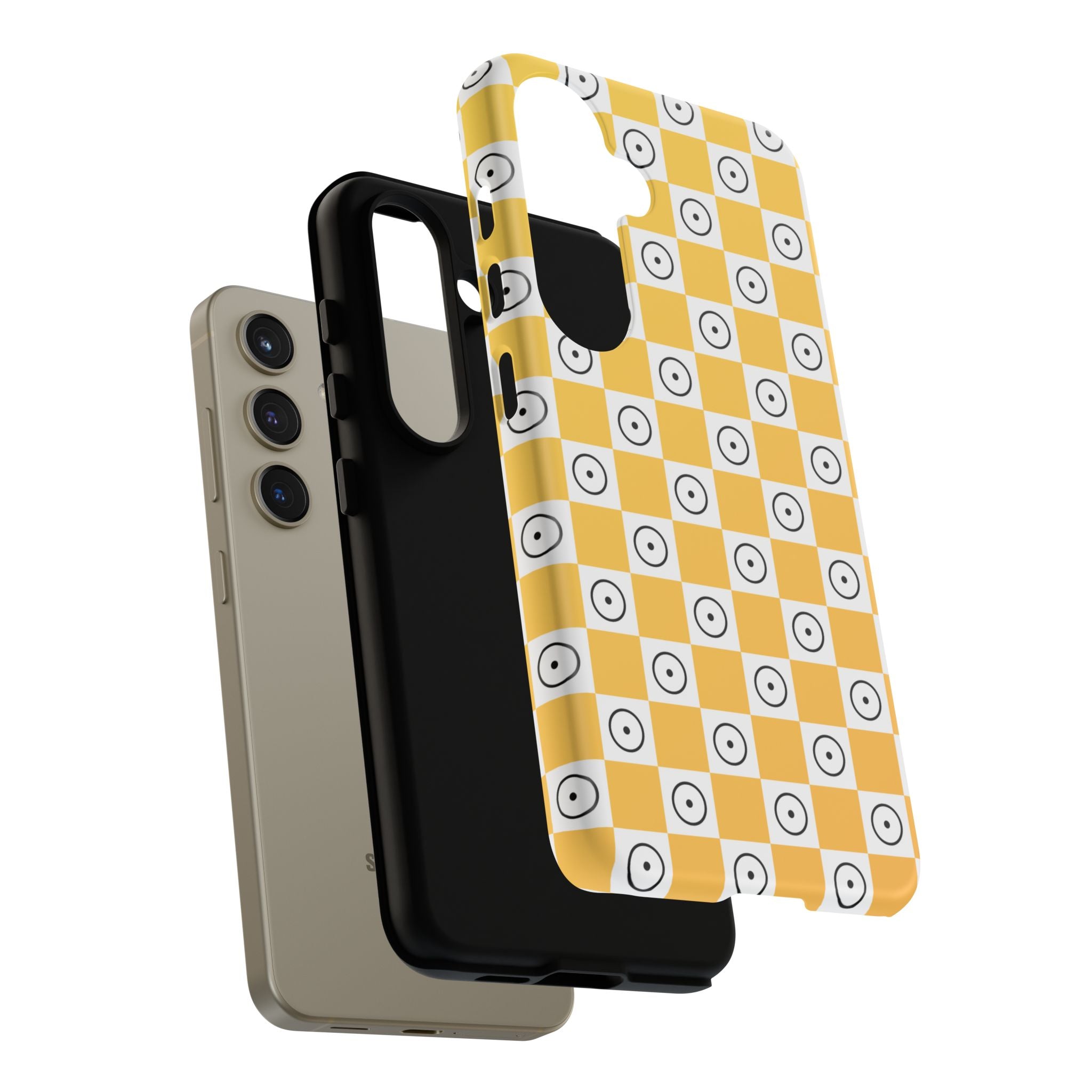 Sun Phone Case - Checker