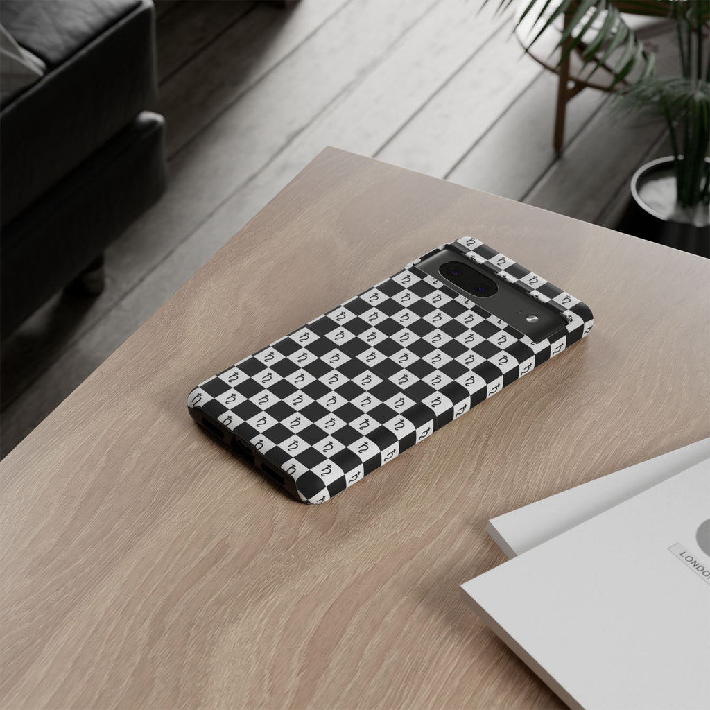 Saturn Phone Case - Checkerboard