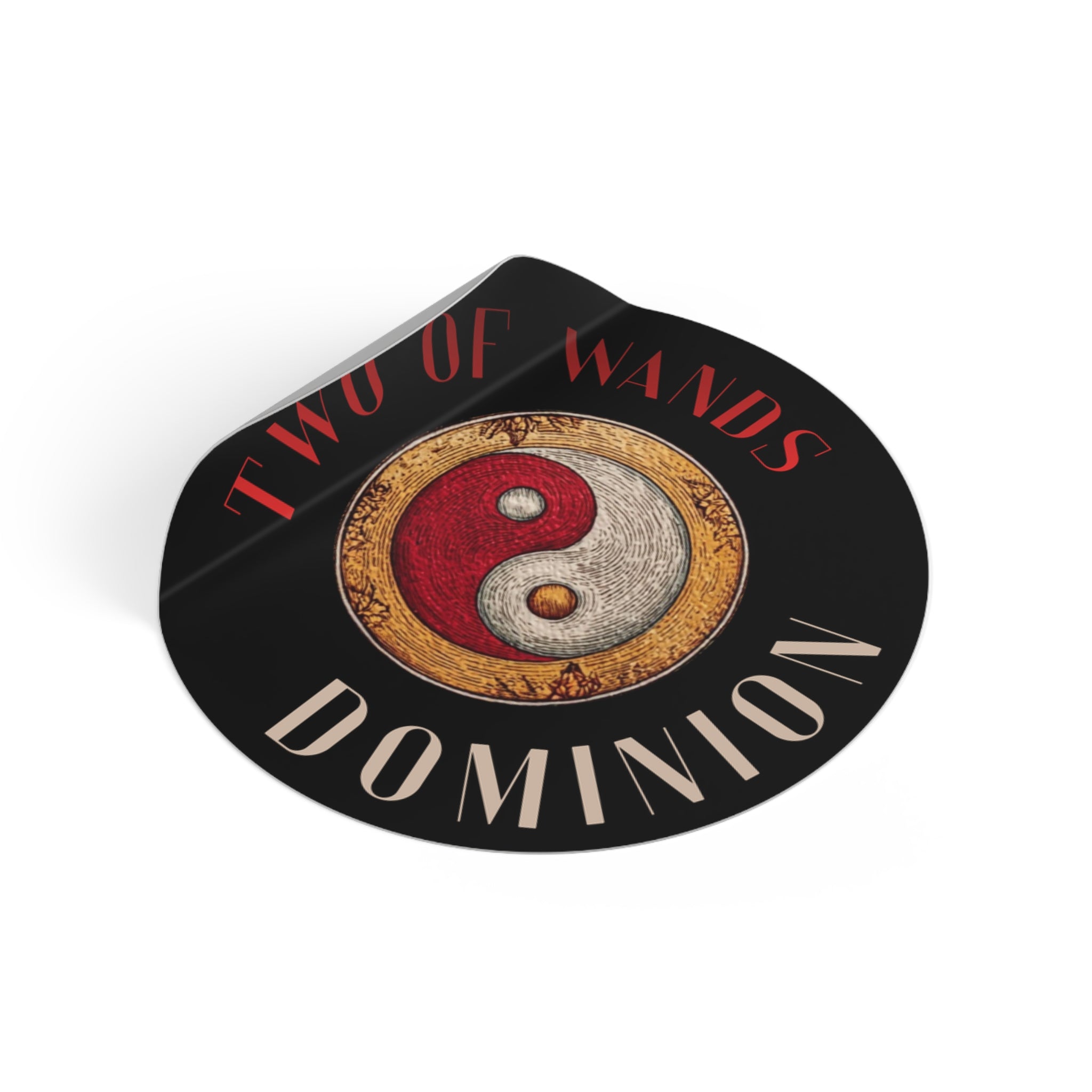Two of Wands - DOMINION - Sticker