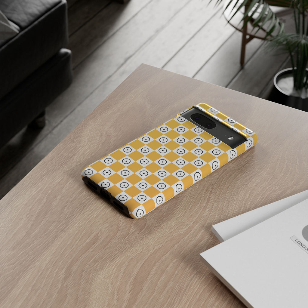Sun Phone Case - Checker
