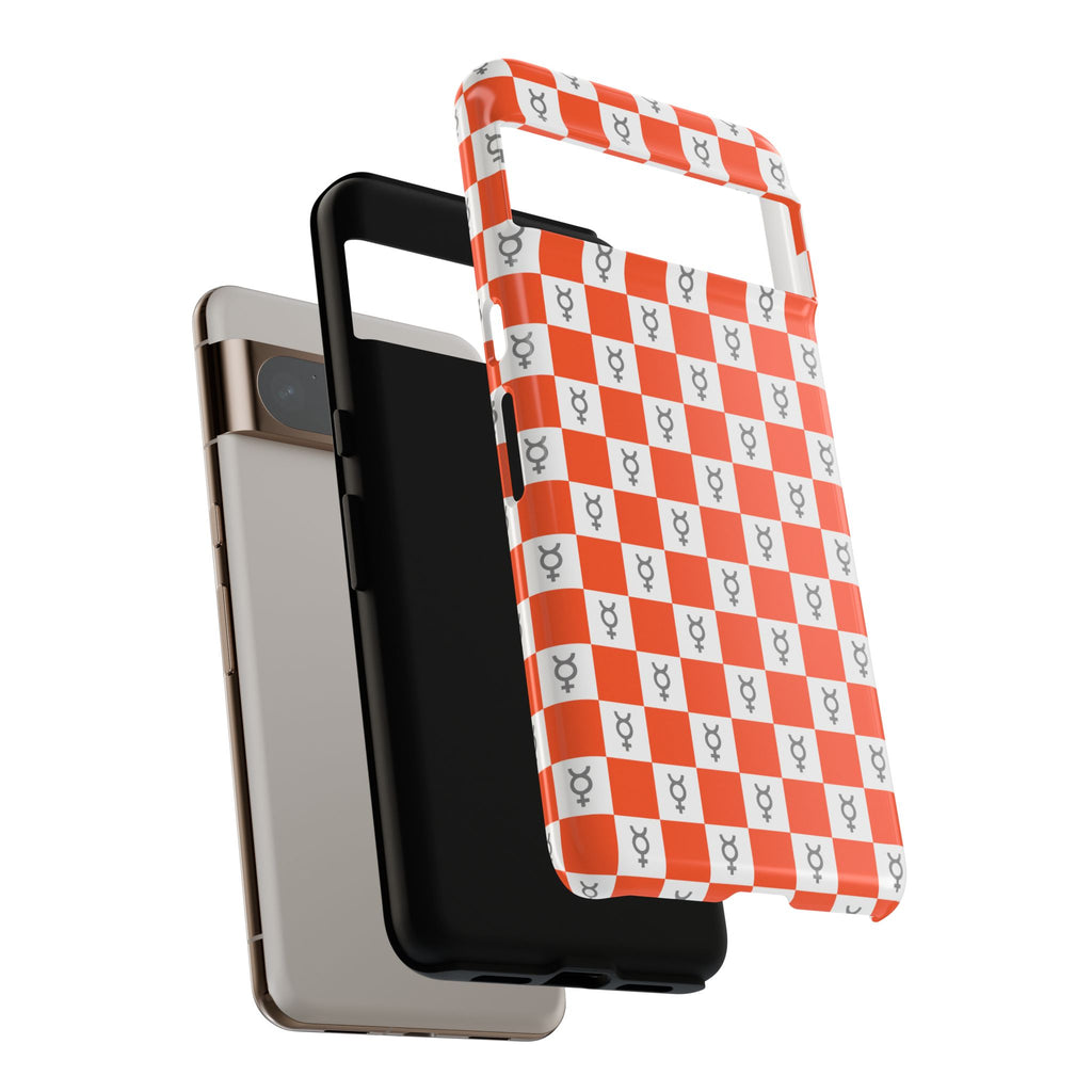 Mercury Phone Case - Checker