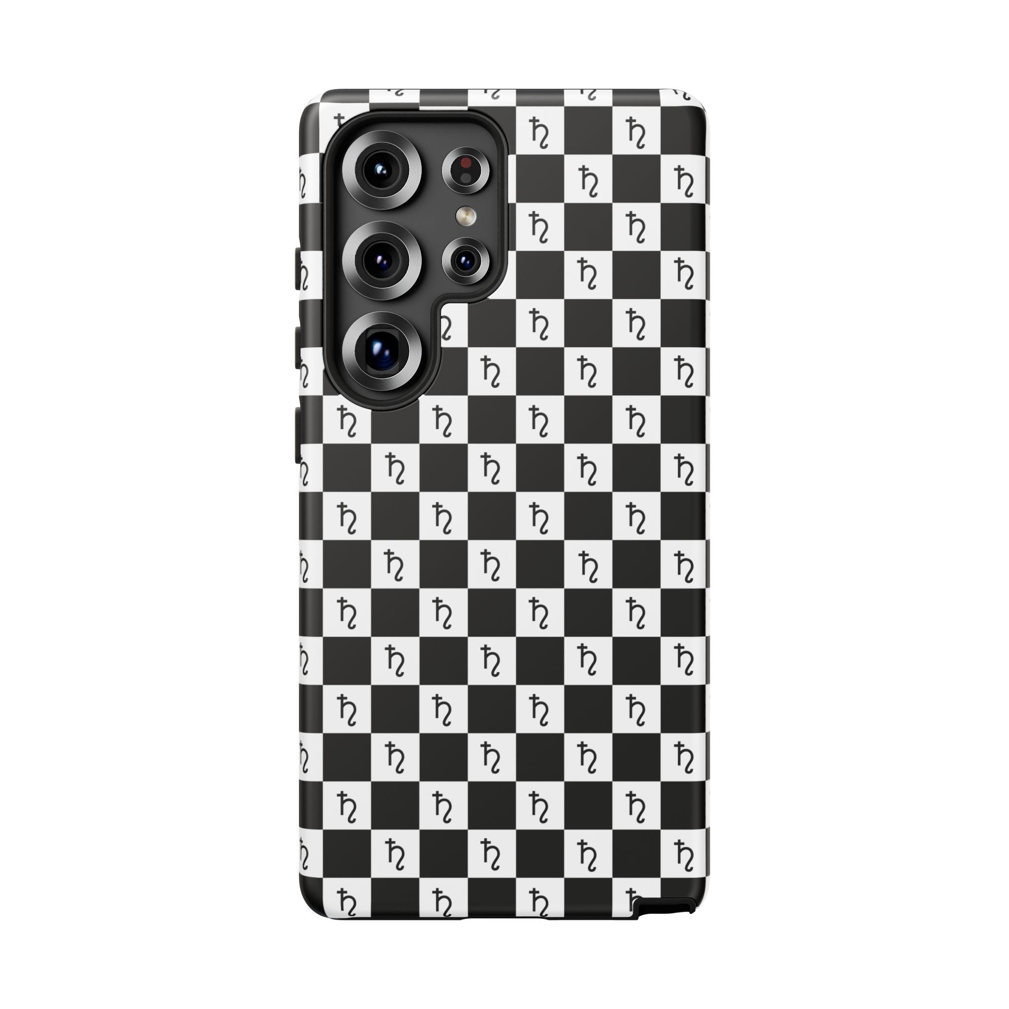 Saturn Phone Case - Checkerboard
