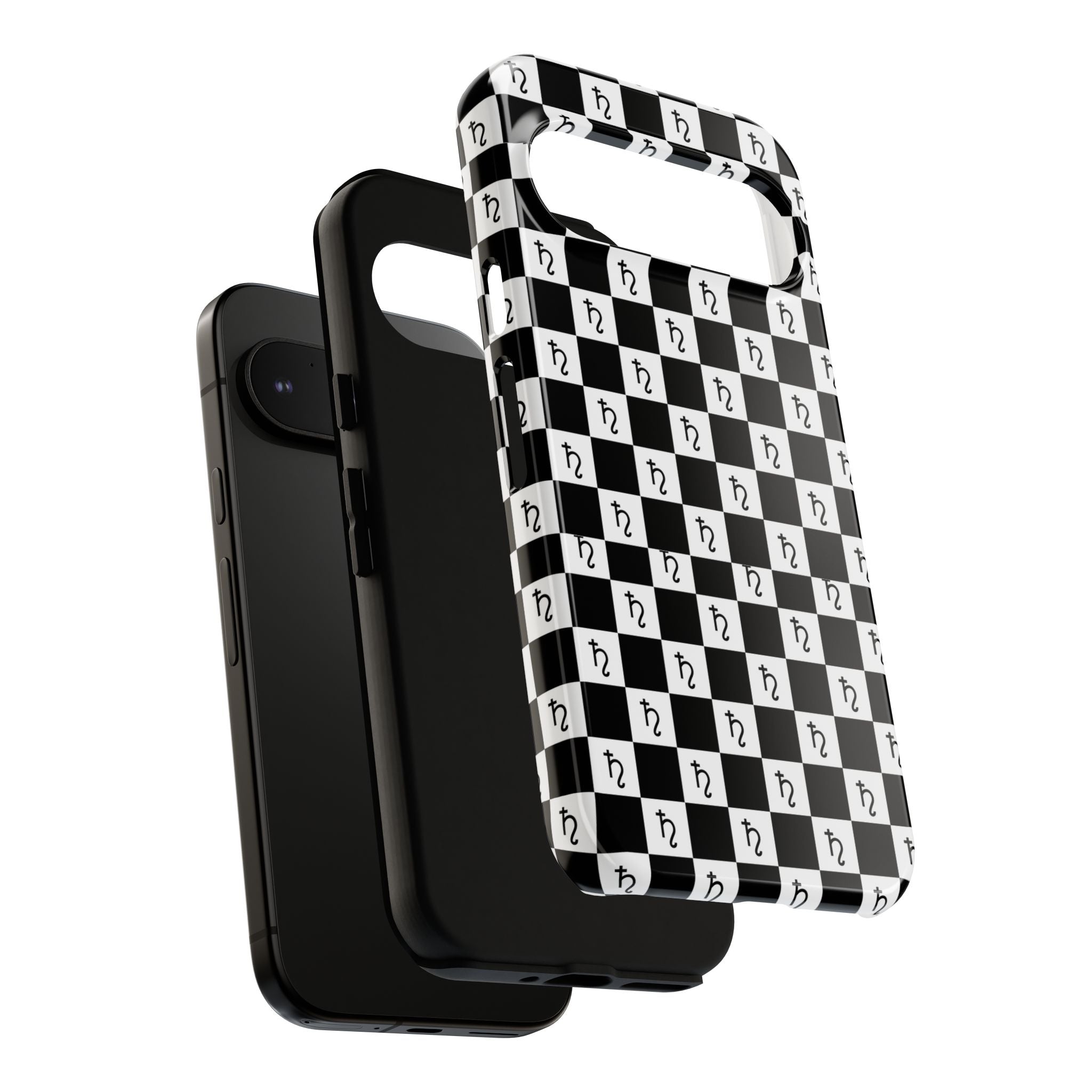 Saturn Phone Case - Checkerboard