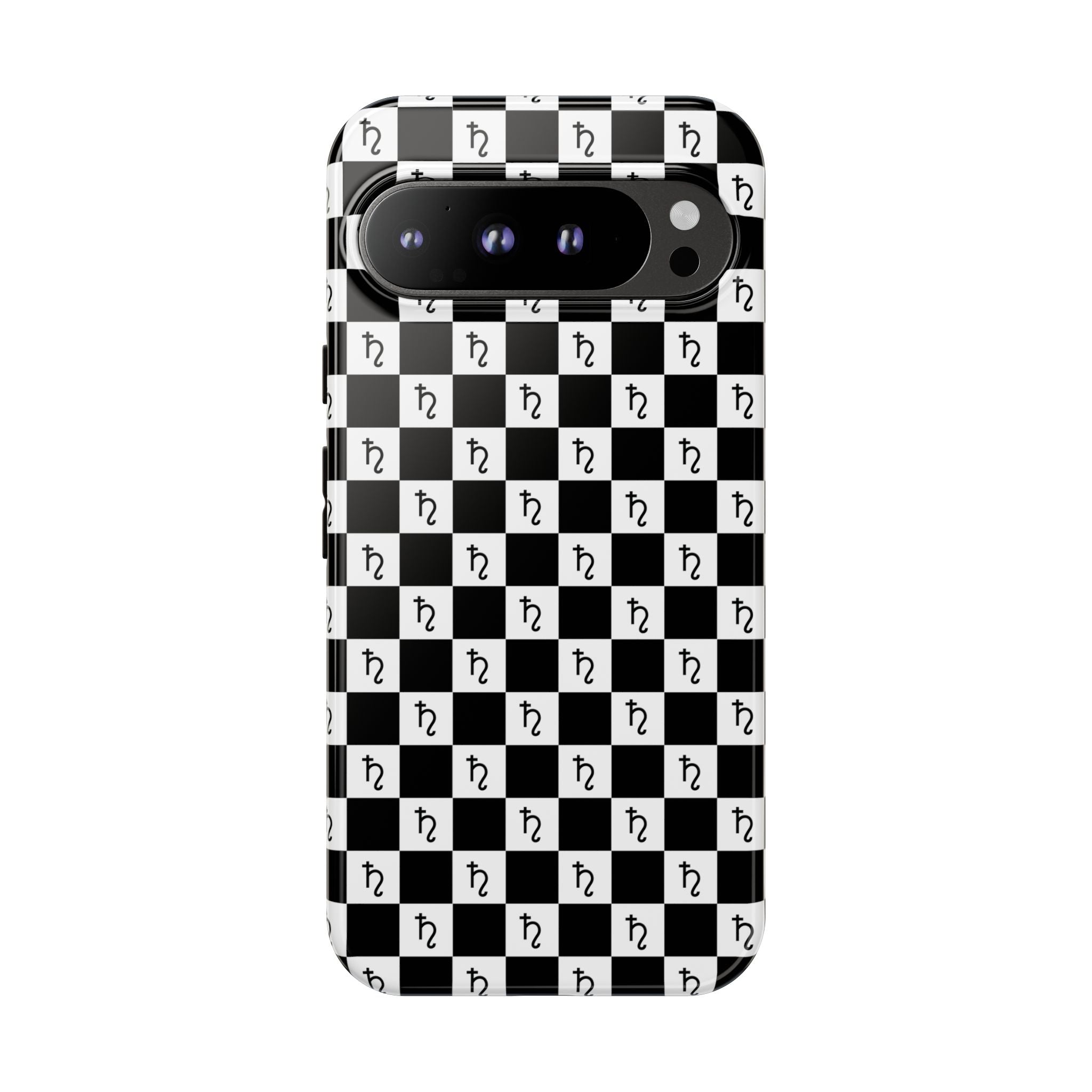 Saturn Phone Case - Checkerboard