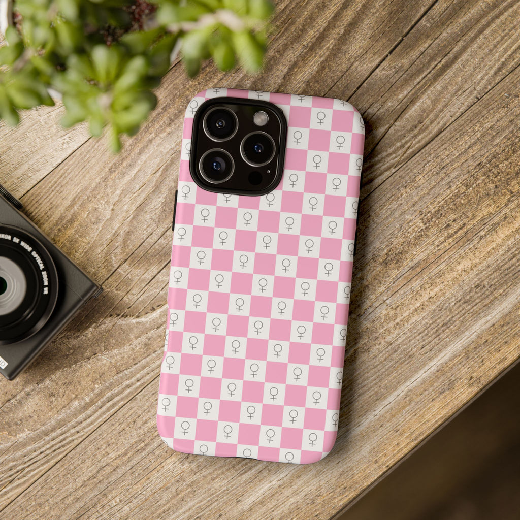 Venus Phone Case - Checker