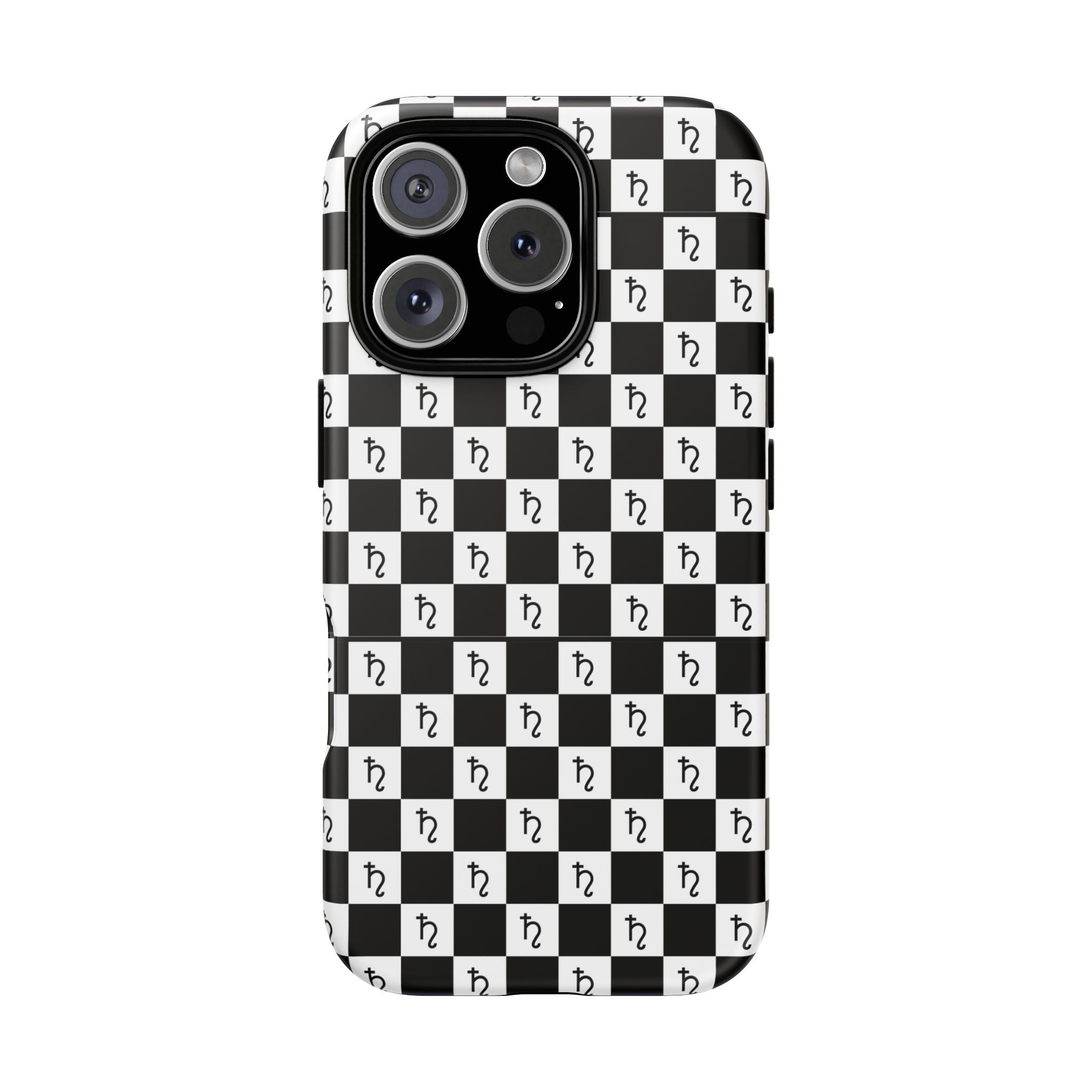 Saturn Phone Case - Checkerboard