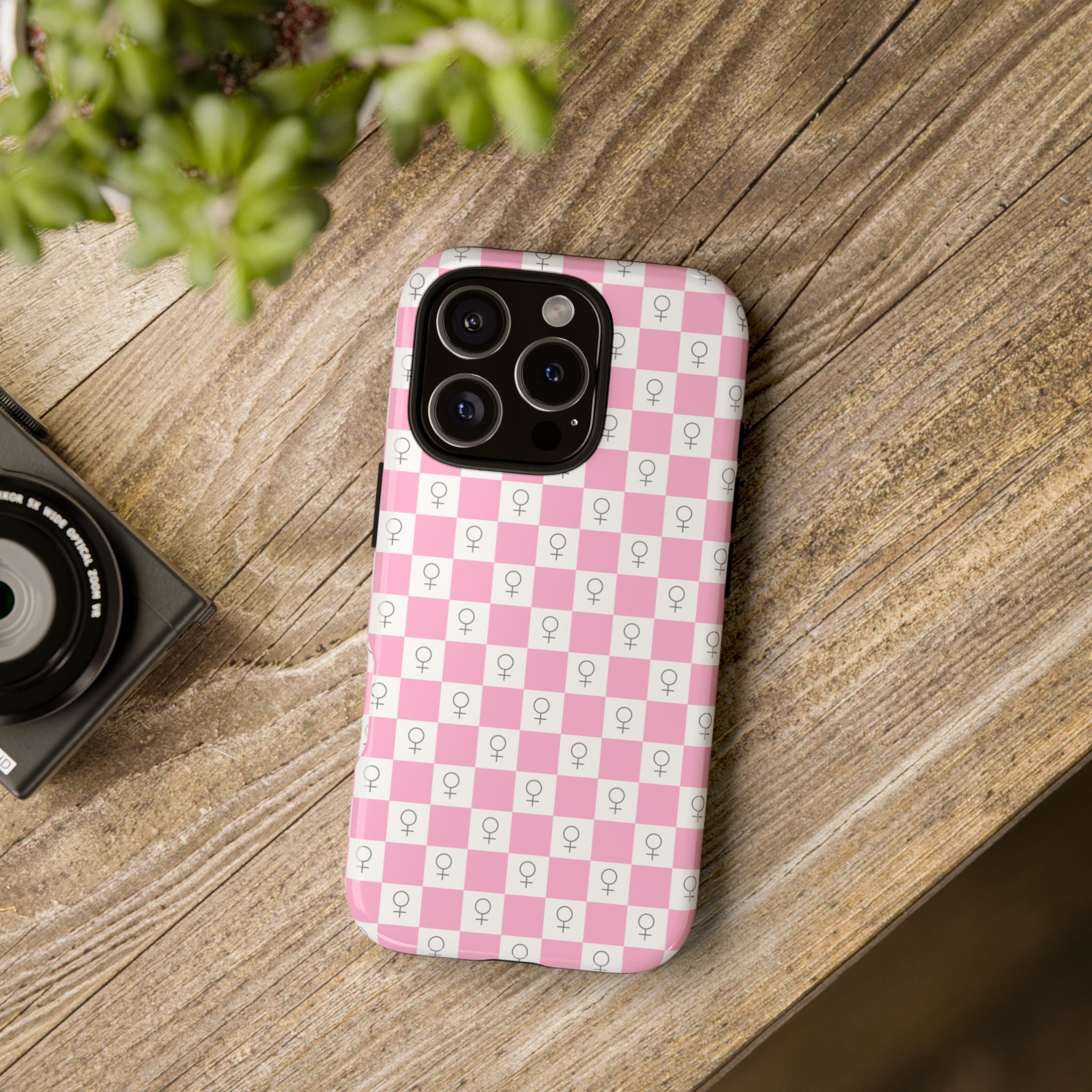 Venus Phone Case - Checker
