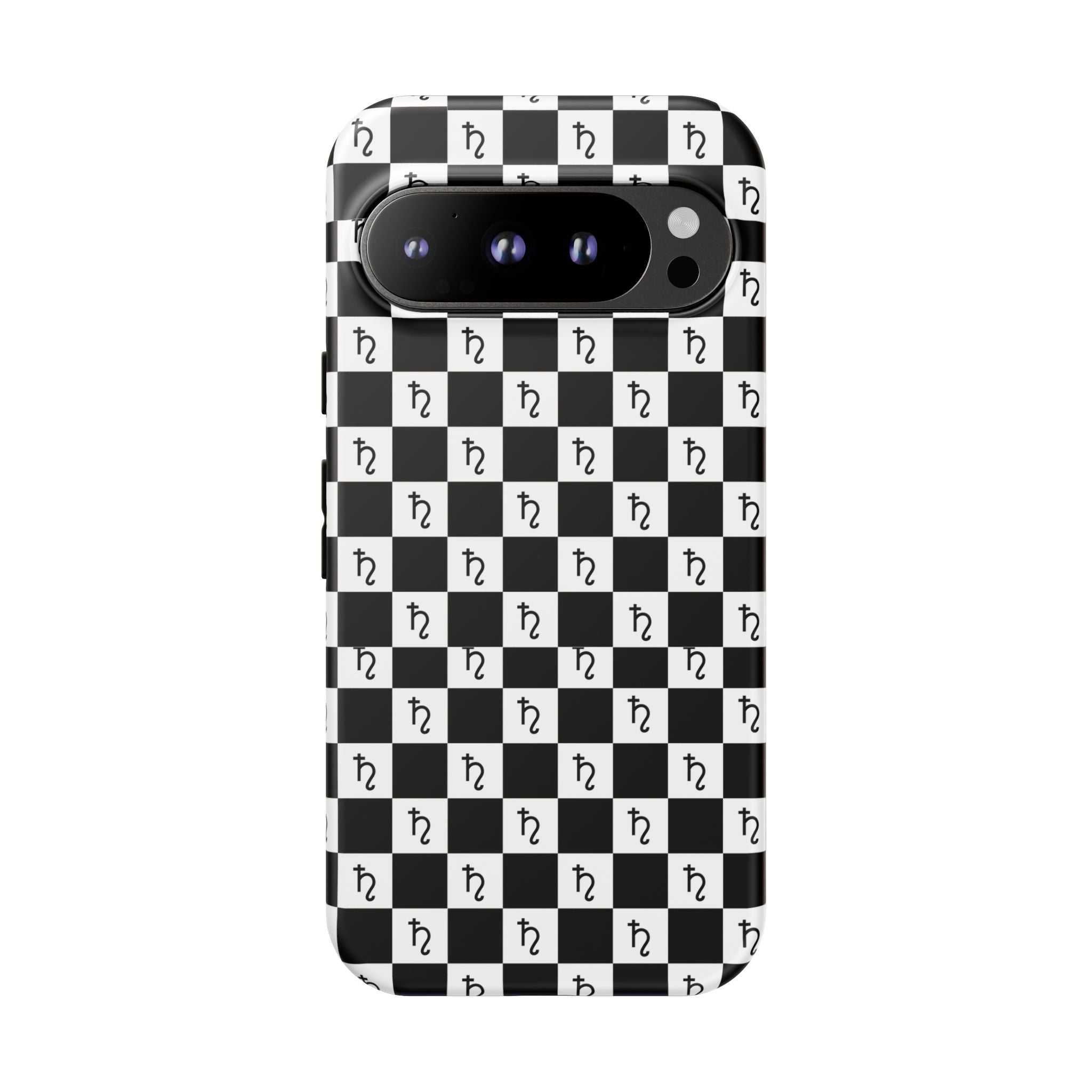 Saturn Phone Case - Checkerboard