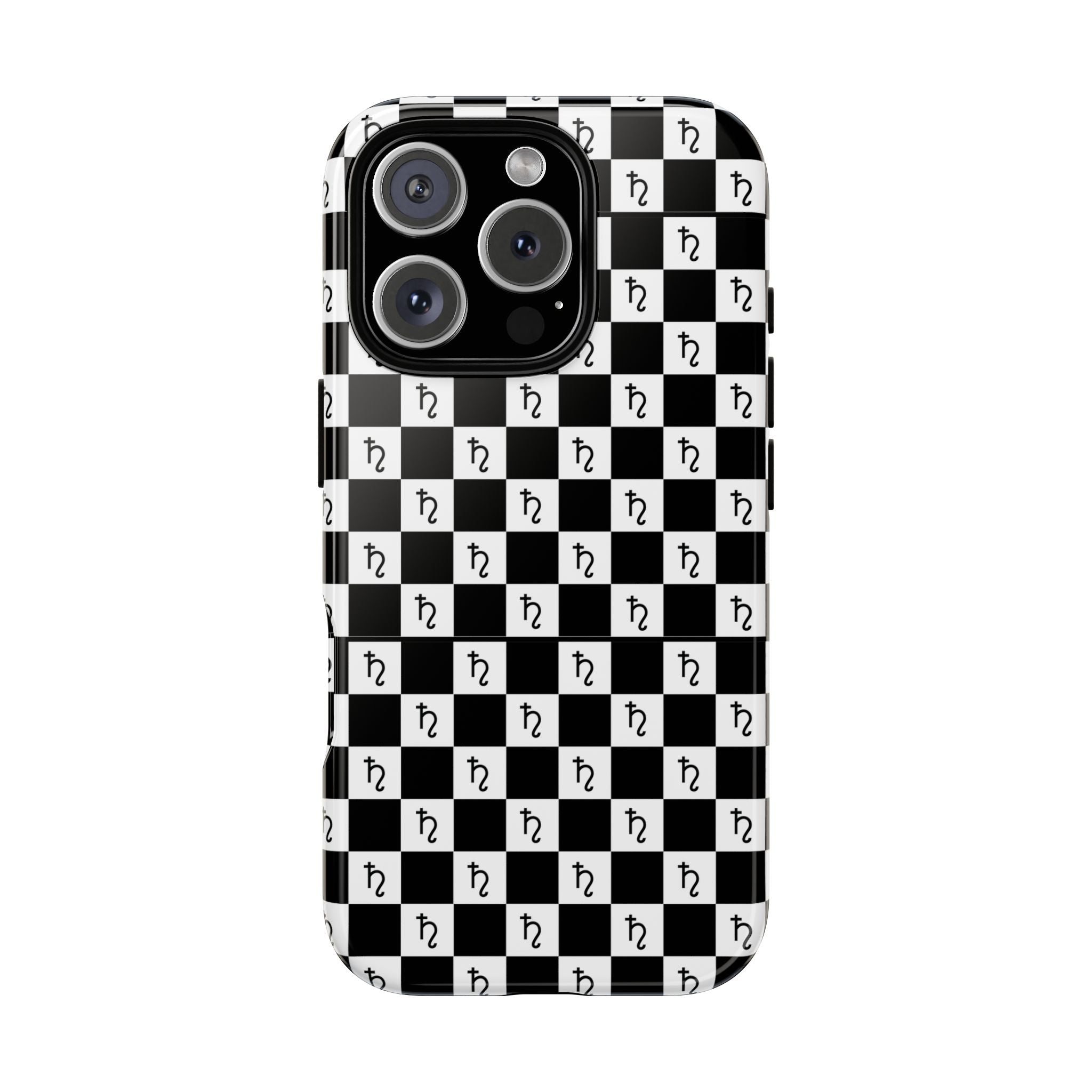 Saturn Phone Case - Checkerboard