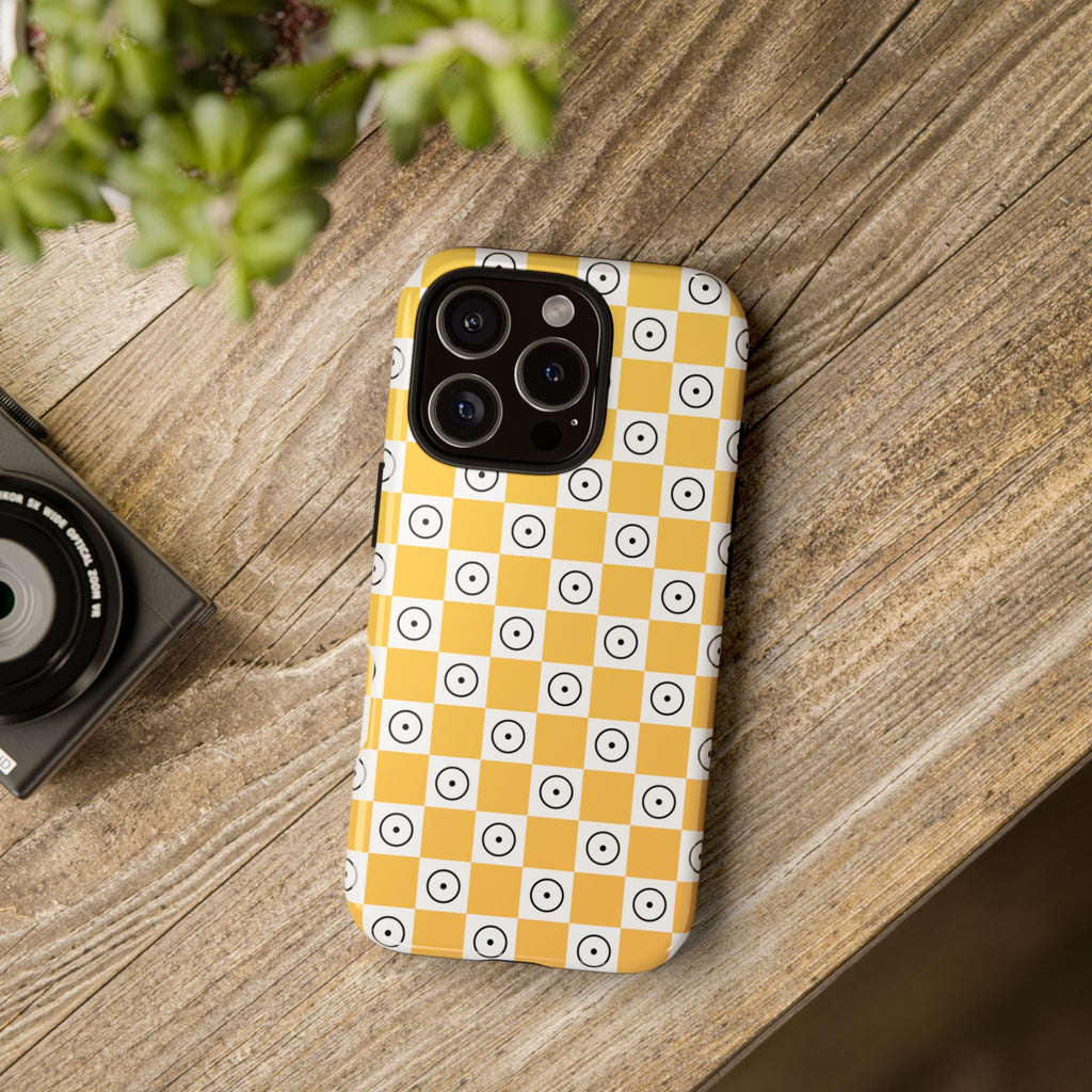 Sun Phone Case - Checker