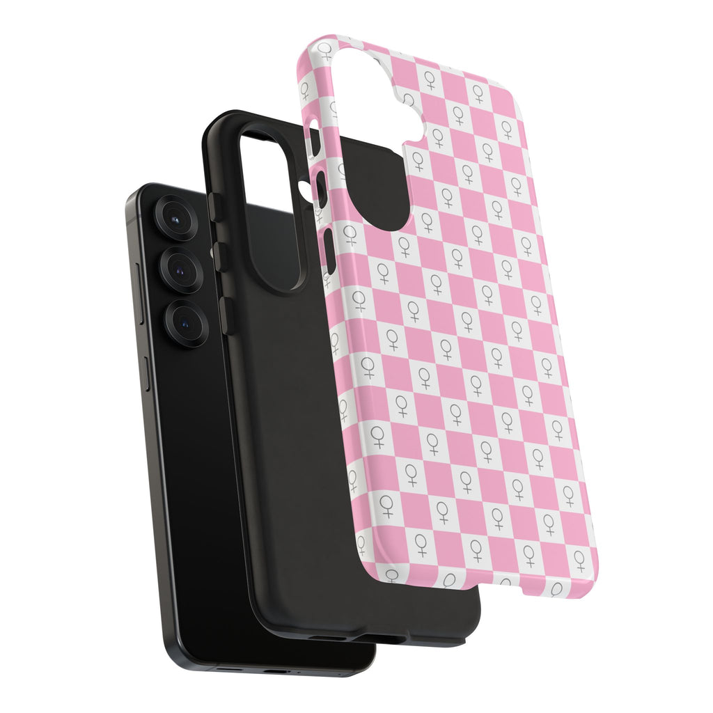 Venus Phone Case - Checker