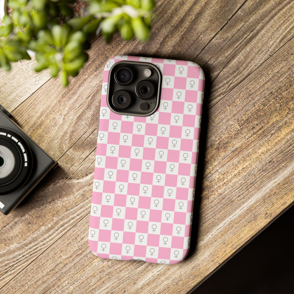 Venus Phone Case - Checker