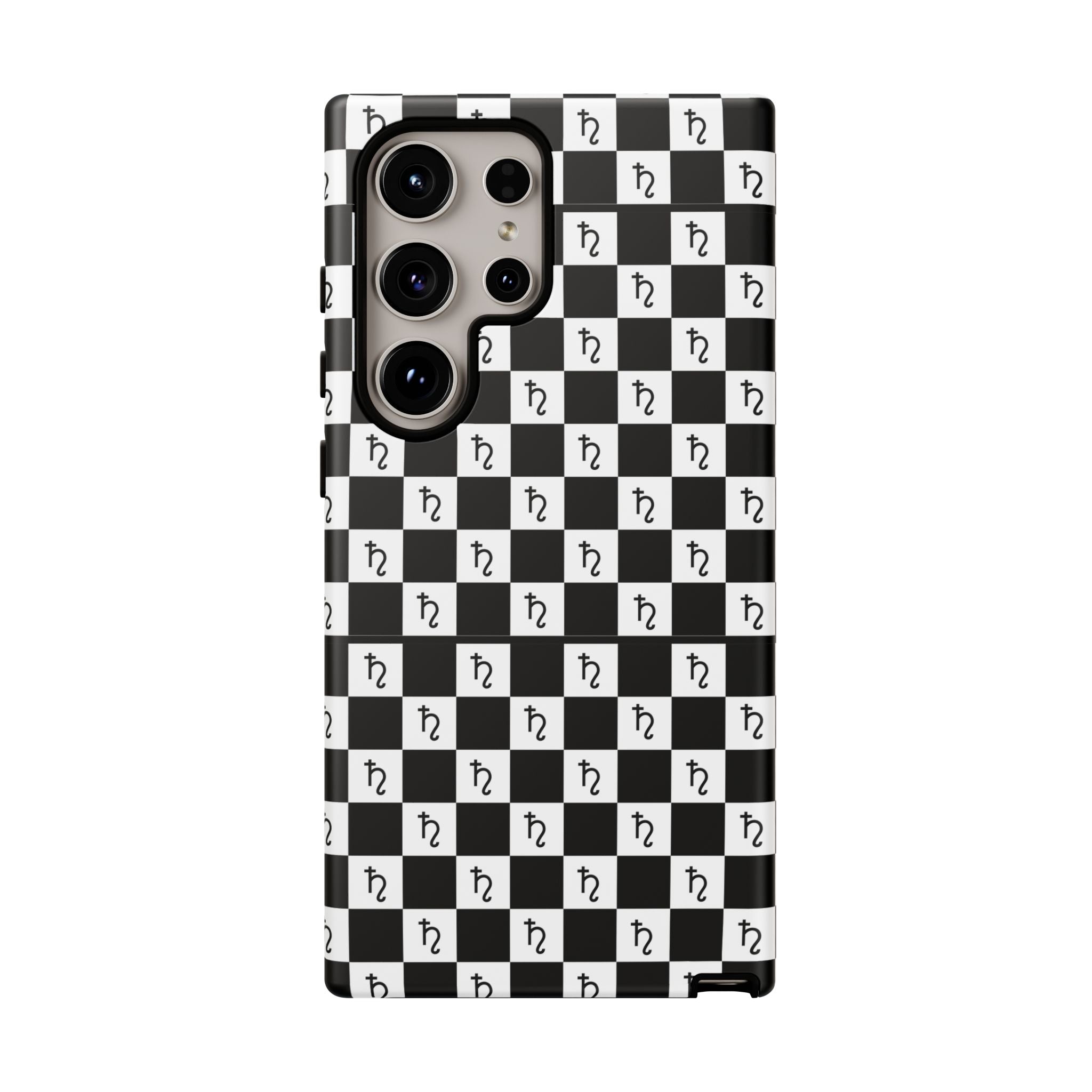 Saturn Phone Case - Checkerboard