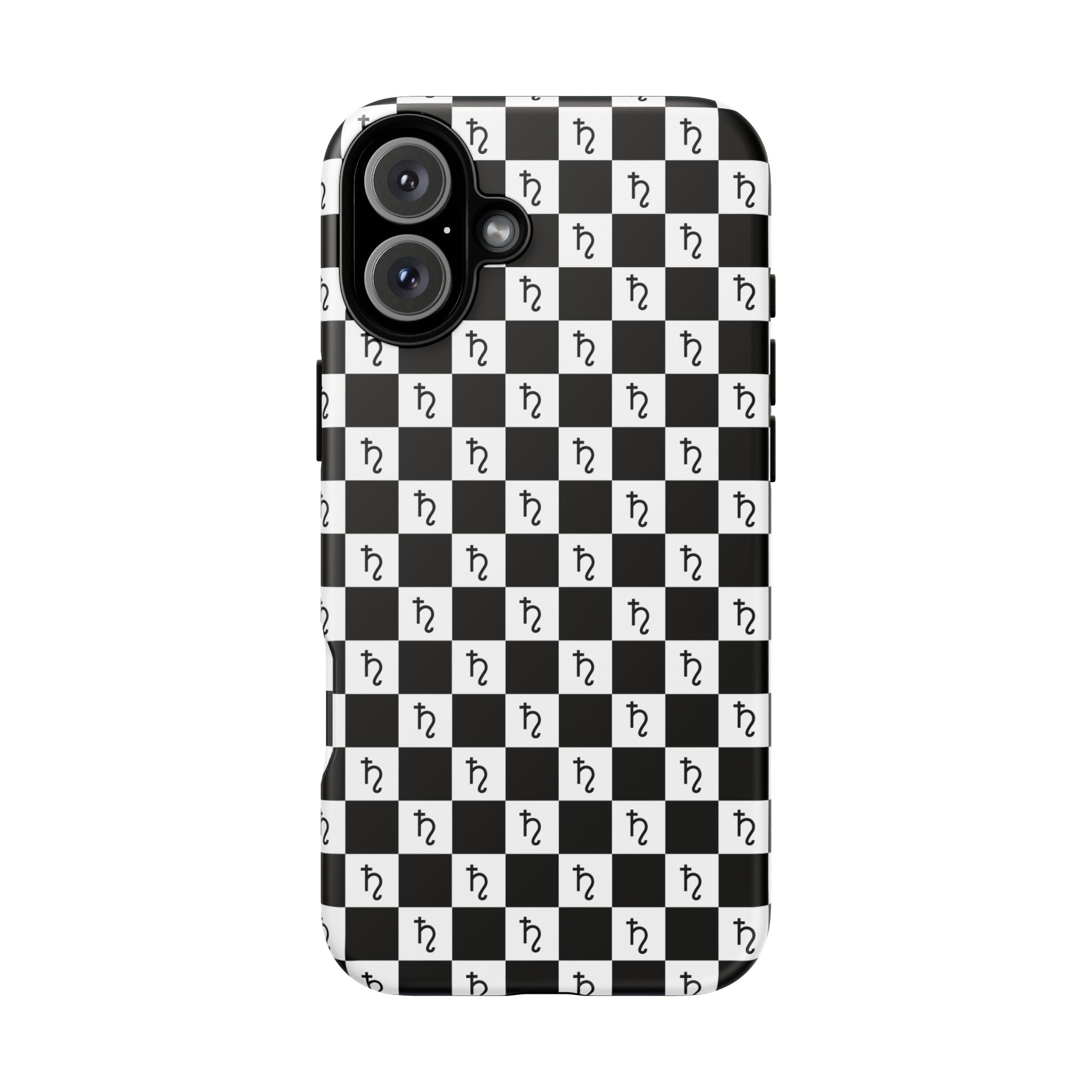 Saturn Phone Case - Checkerboard