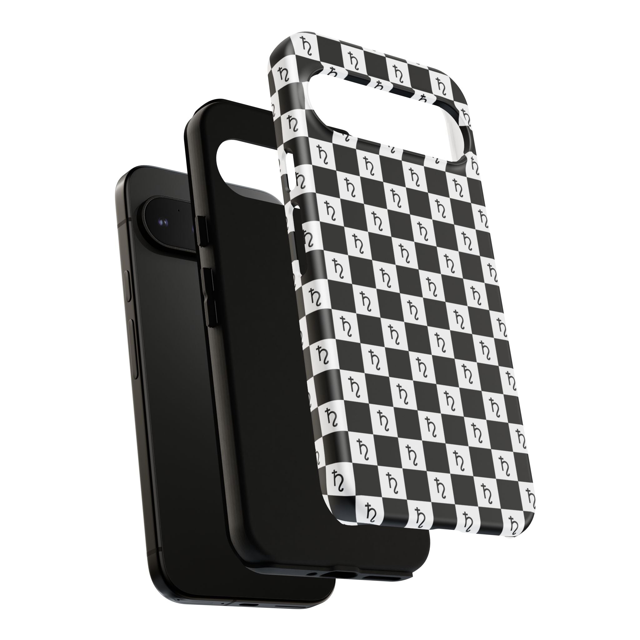Saturn Phone Case - Checkerboard