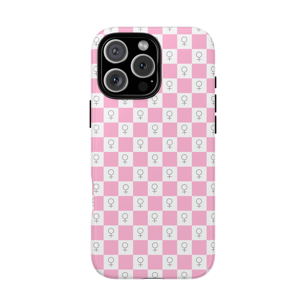 Venus Phone Case - Checker