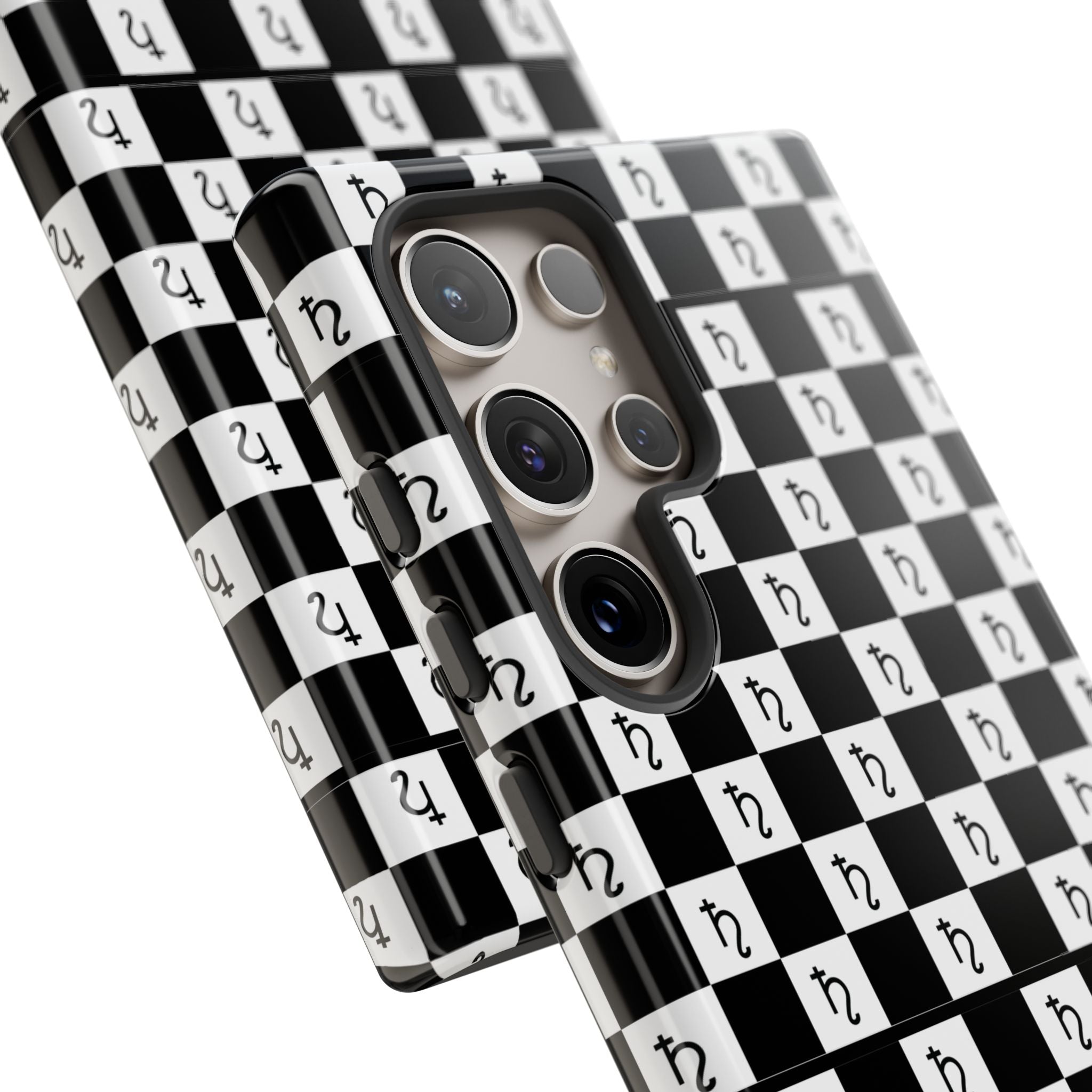 Saturn Phone Case - Checkerboard