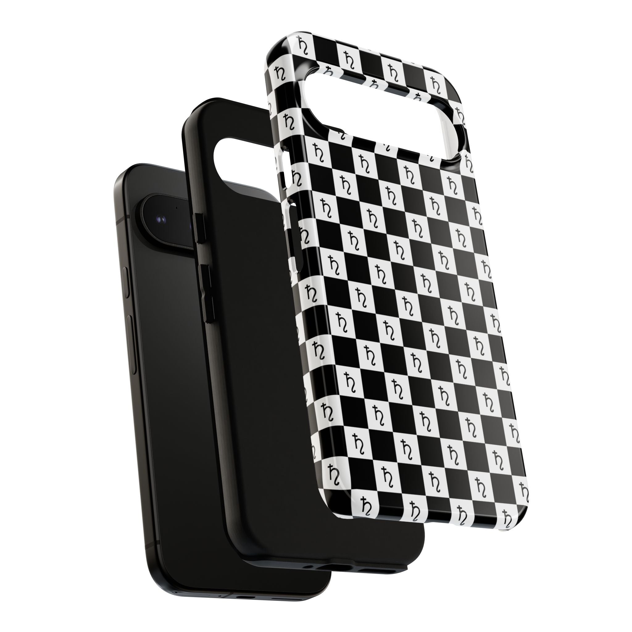 Saturn Phone Case - Checkerboard