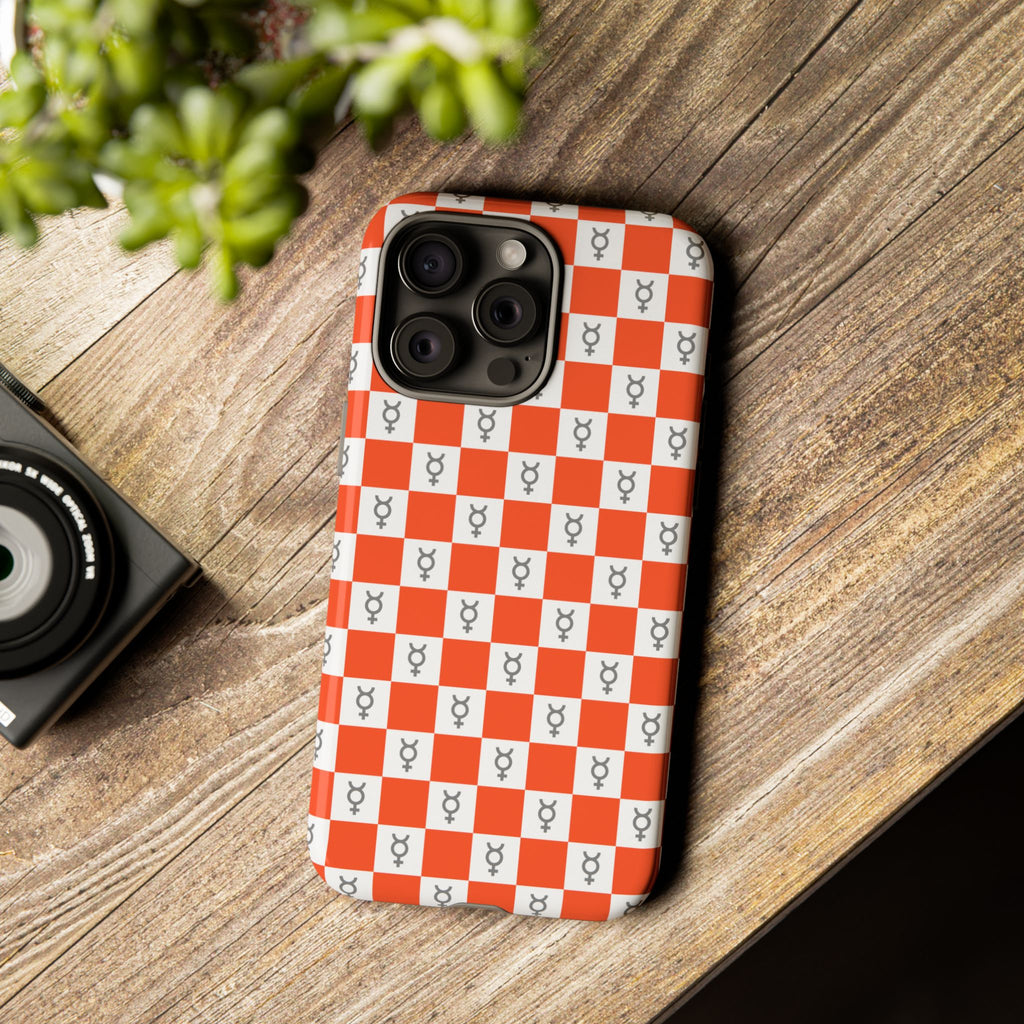 Mercury Phone Case - Checker