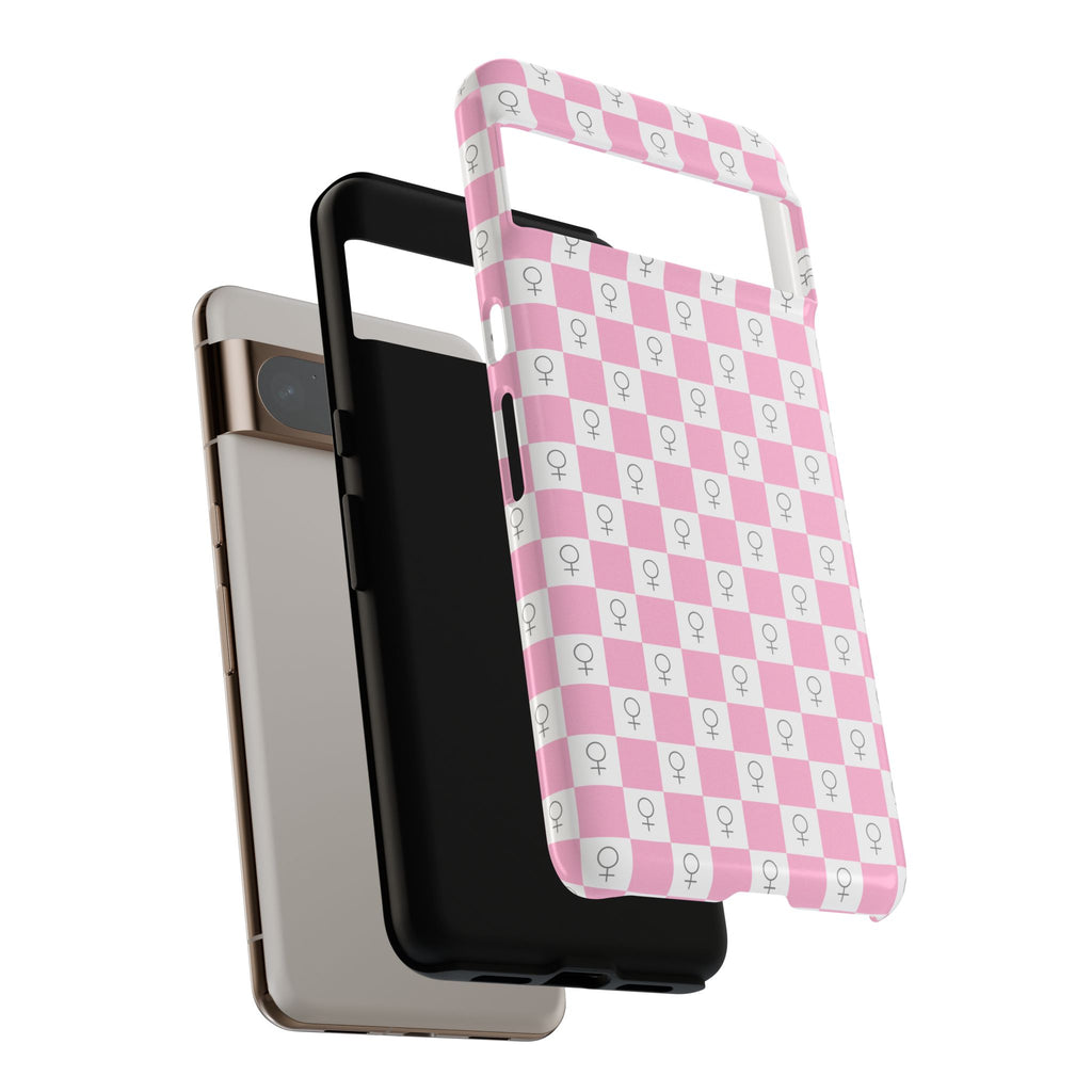 Venus Phone Case - Checker