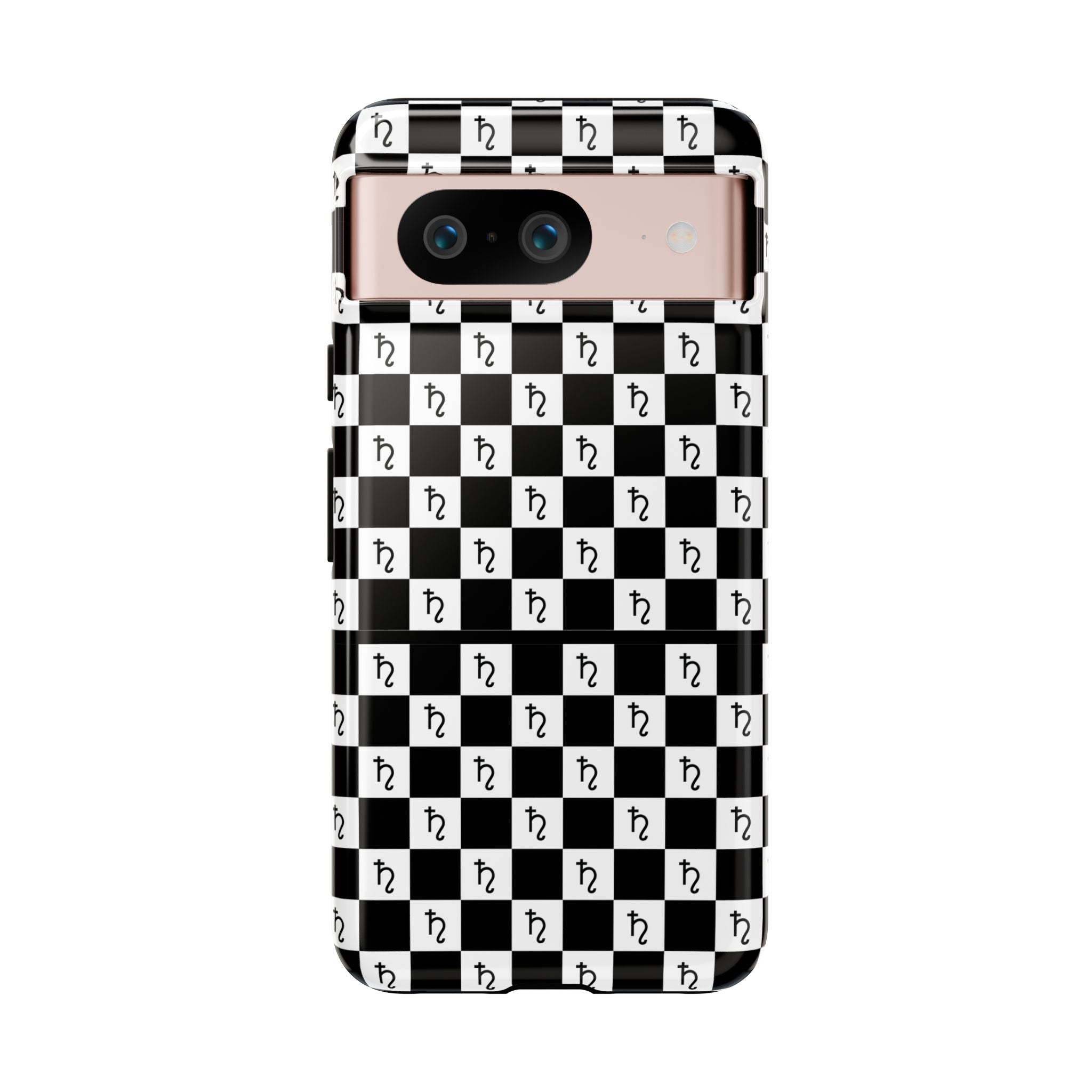 Saturn Phone Case - Checkerboard
