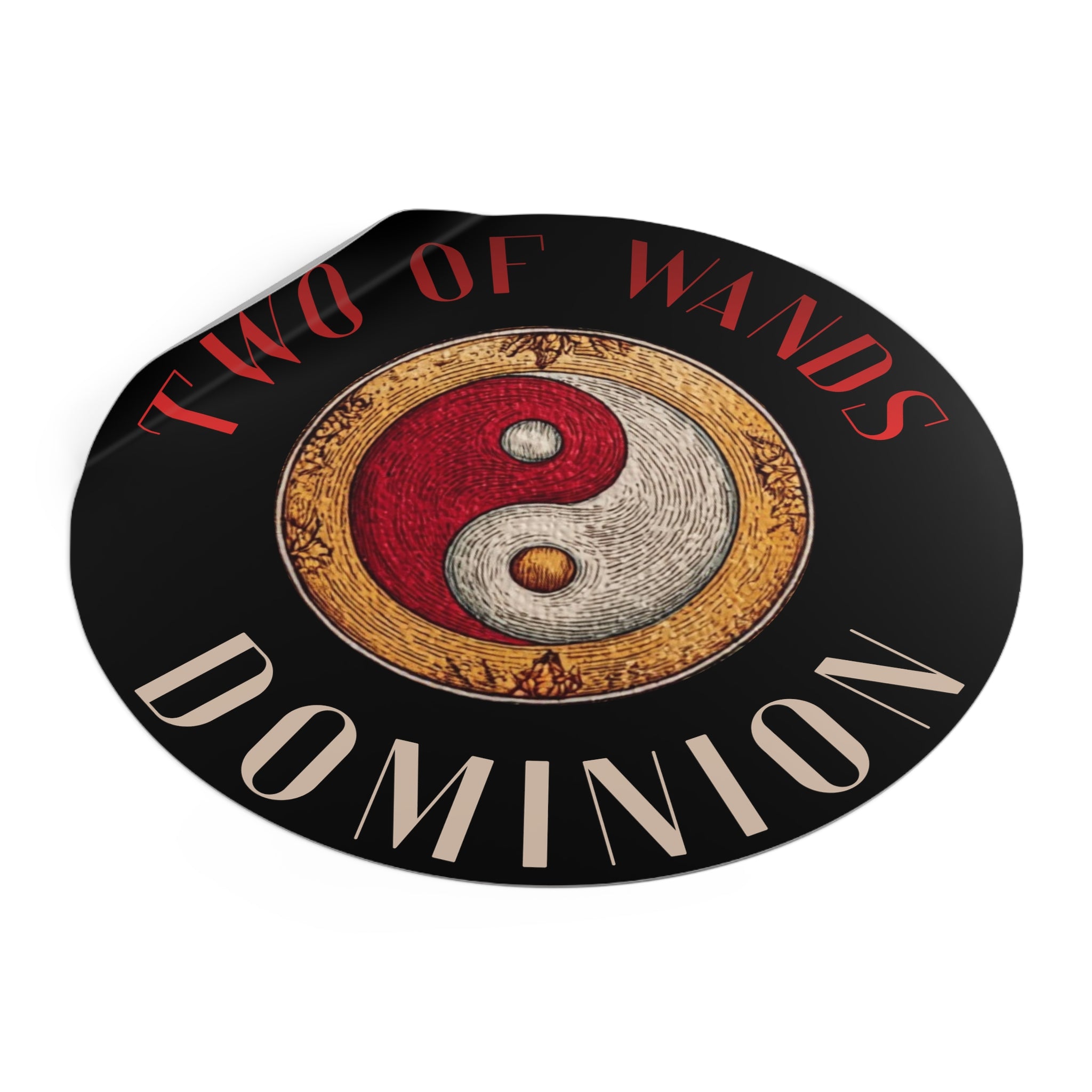 Two of Wands - DOMINION - Sticker