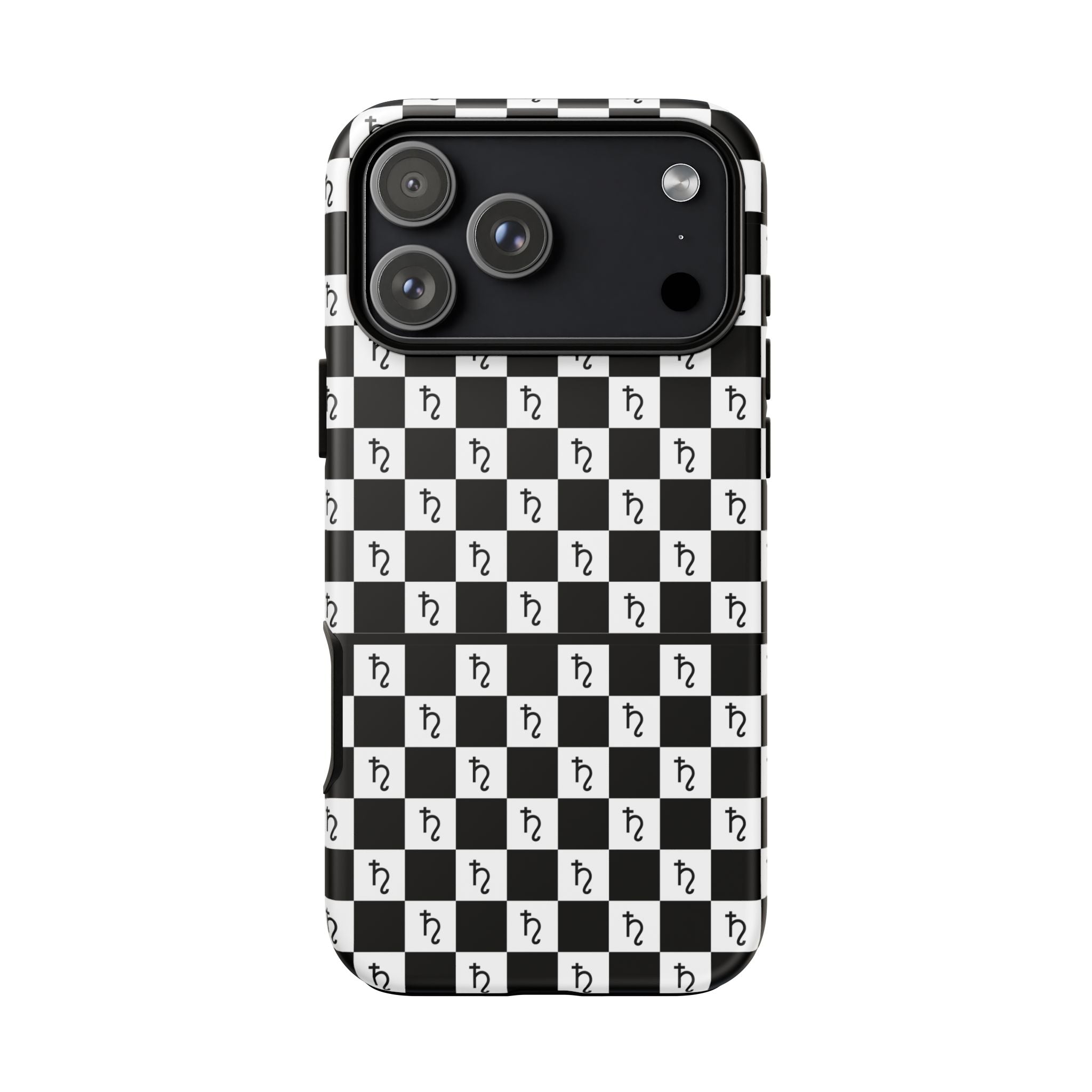 Saturn Phone Case - Checkerboard