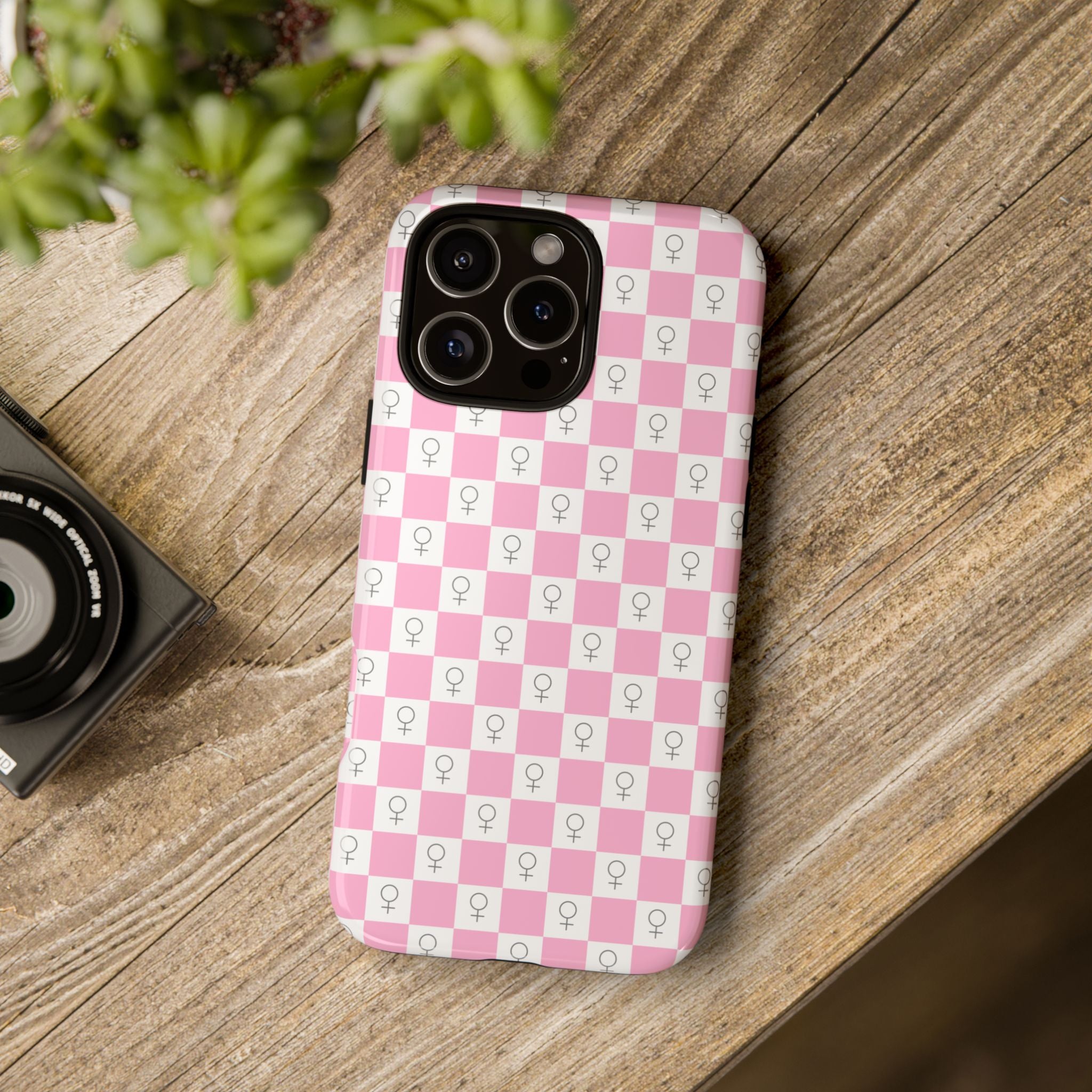 Venus Phone Case - Checker