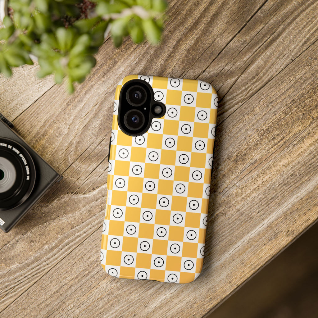 Sun Phone Case - Checker