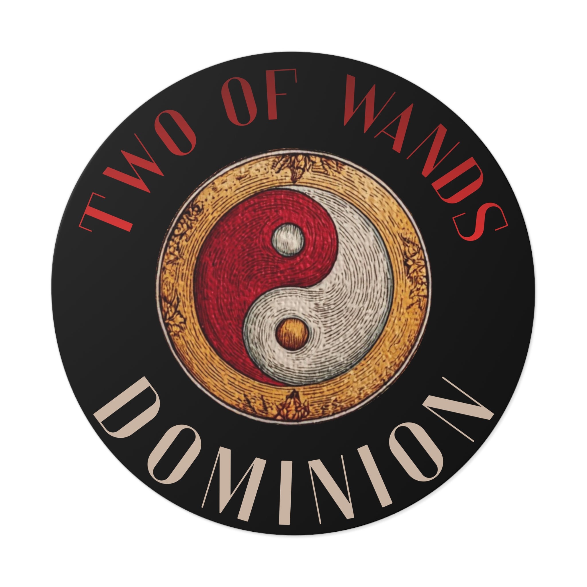 Two of Wands - DOMINION - Sticker