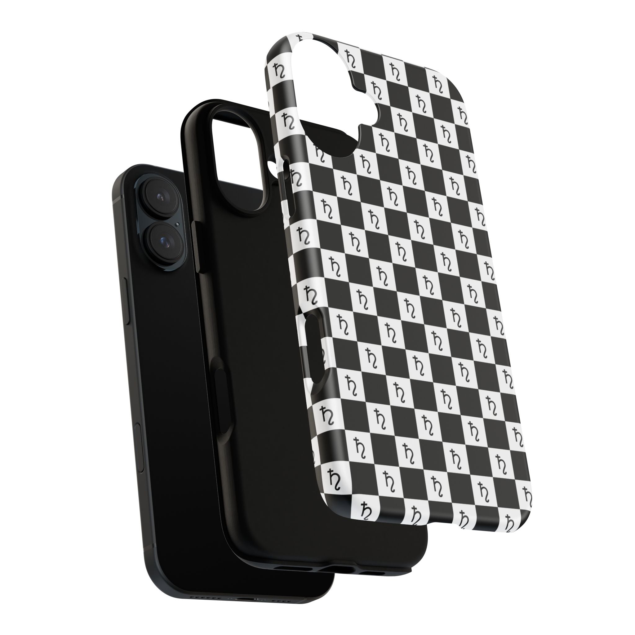 Saturn Phone Case - Checkerboard