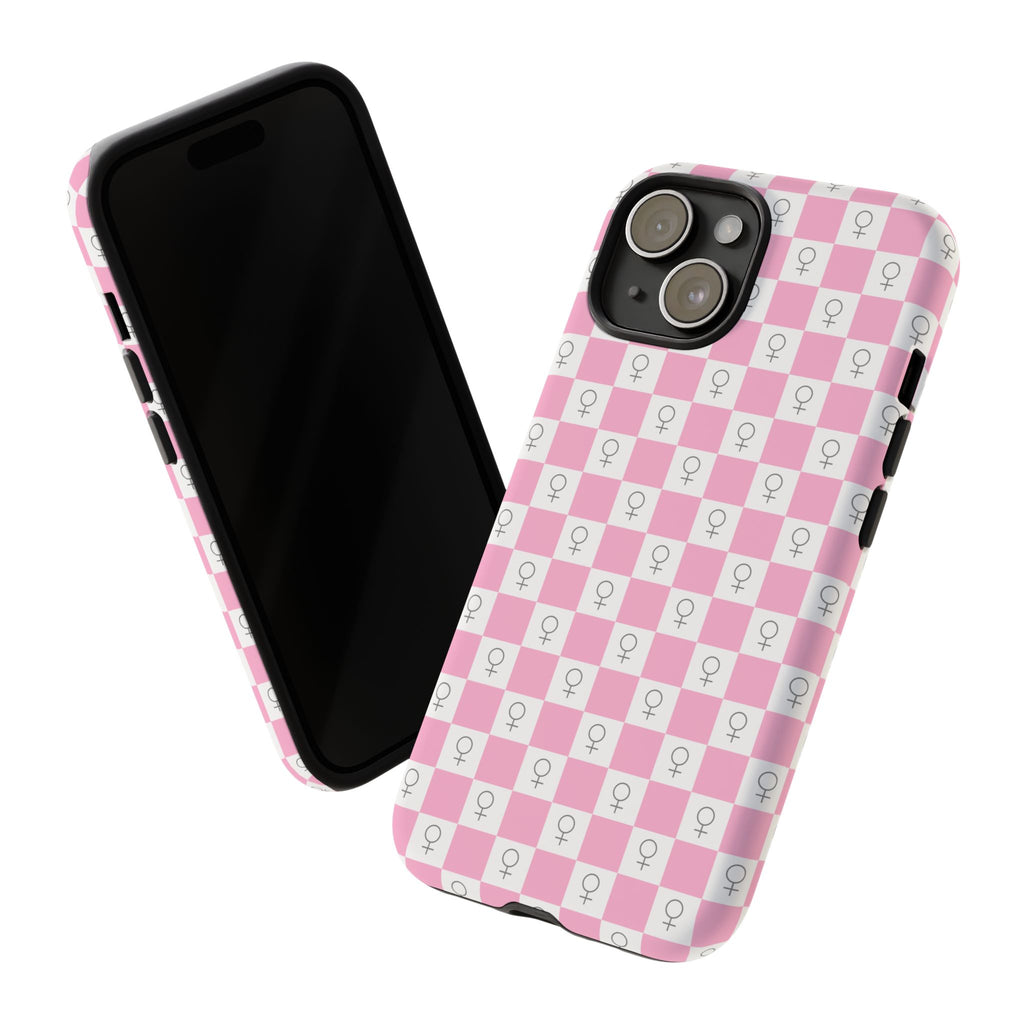 Venus Phone Case - Checker