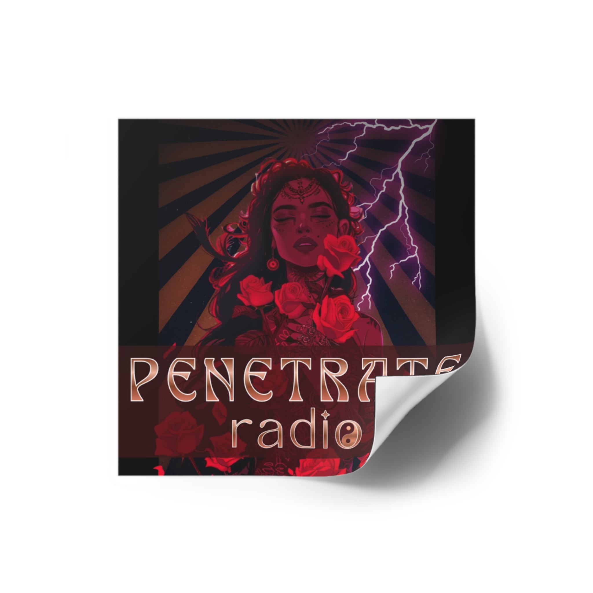 Penetrate Radio Sticker