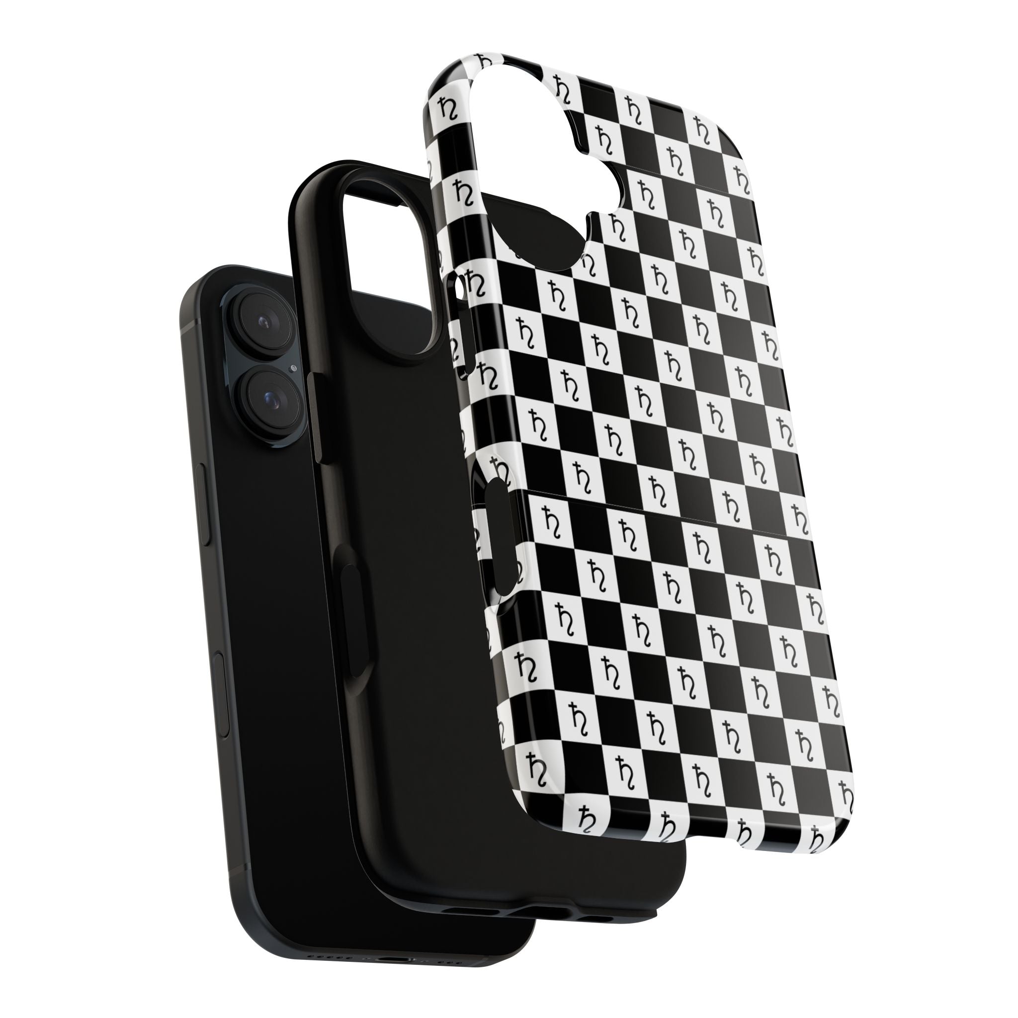 Saturn Phone Case - Checkerboard