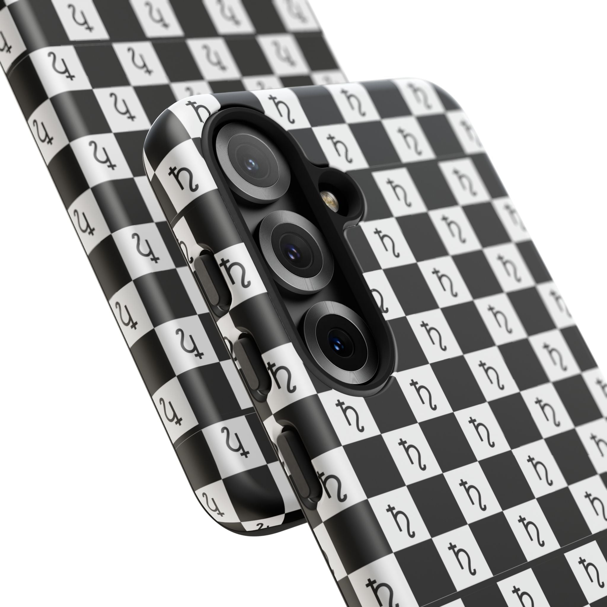 Saturn Phone Case - Checkerboard