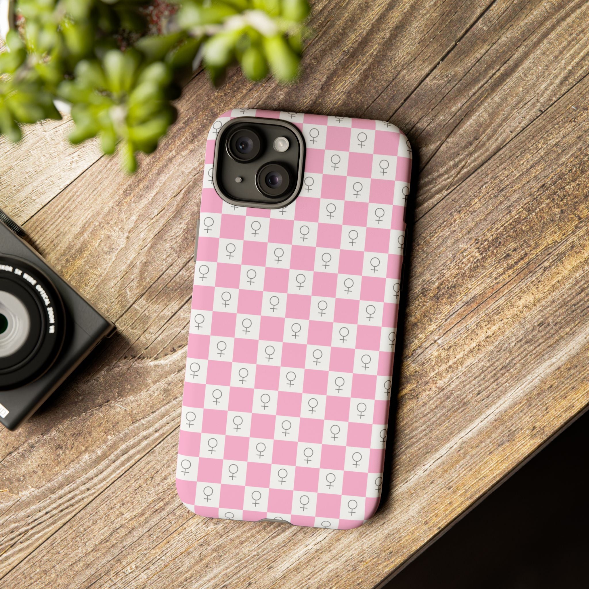 Venus Phone Case - Checker