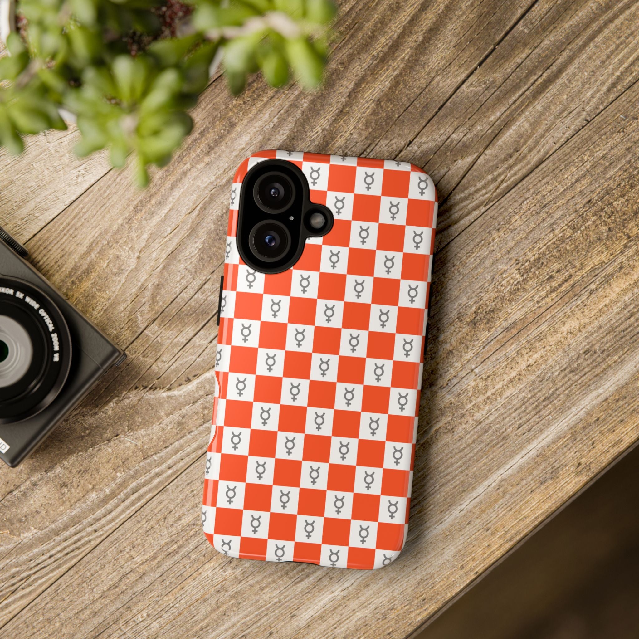 Mercury Phone Case - Checker
