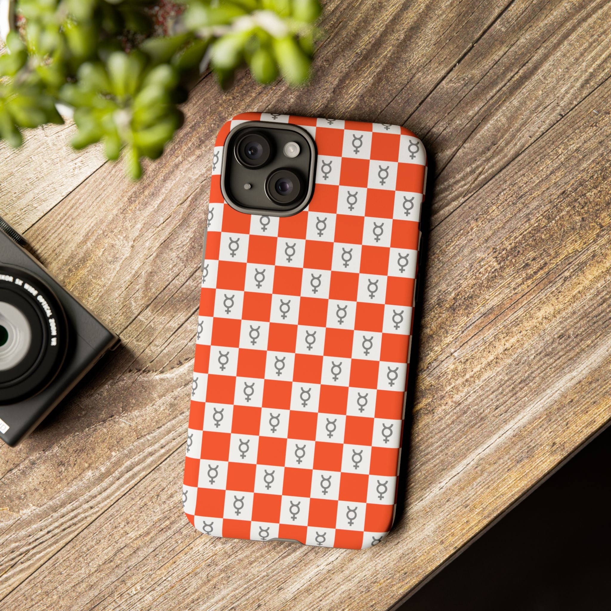 Mercury Phone Case - Checker